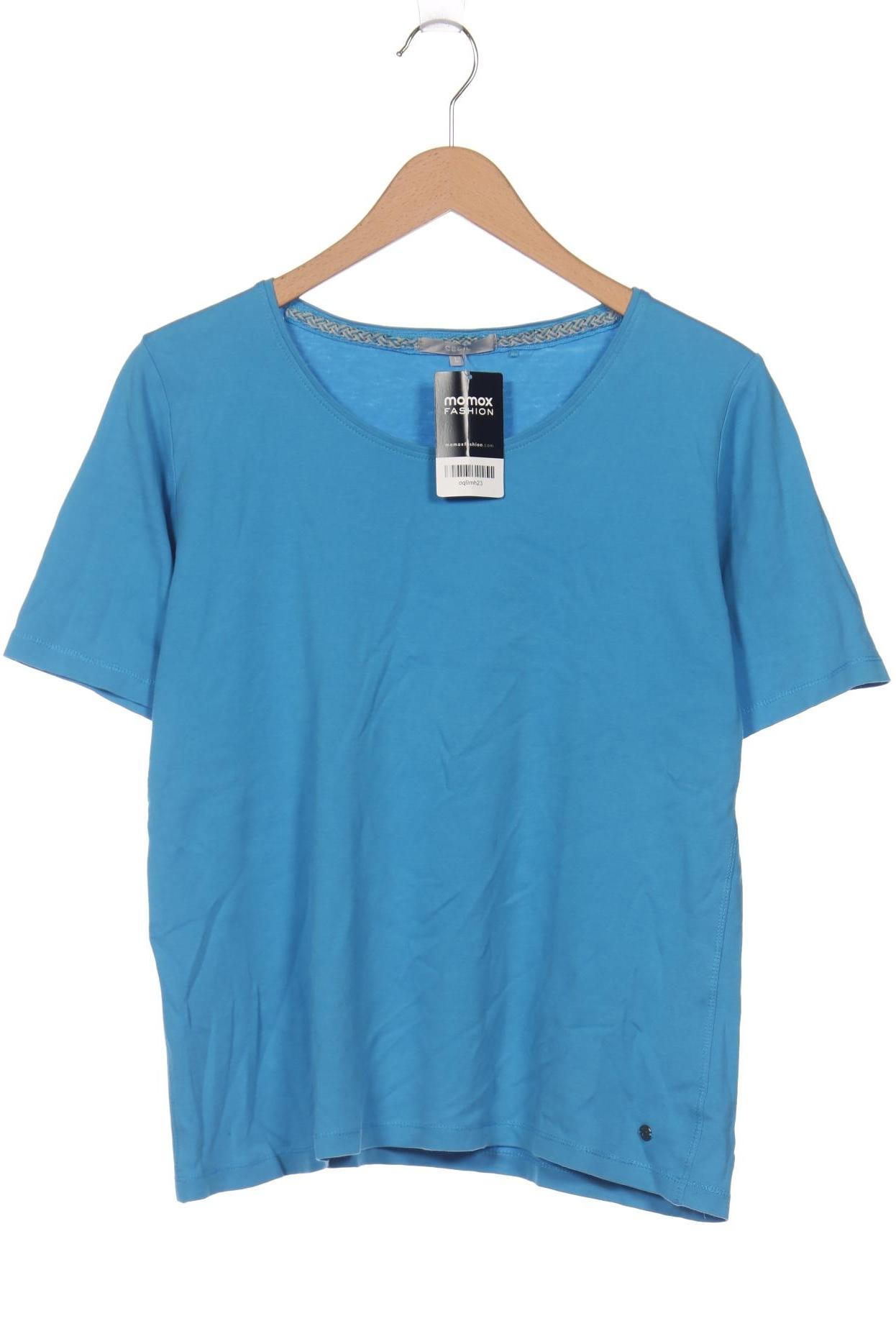 

Cecil Damen T-Shirt, blau, Gr. 42