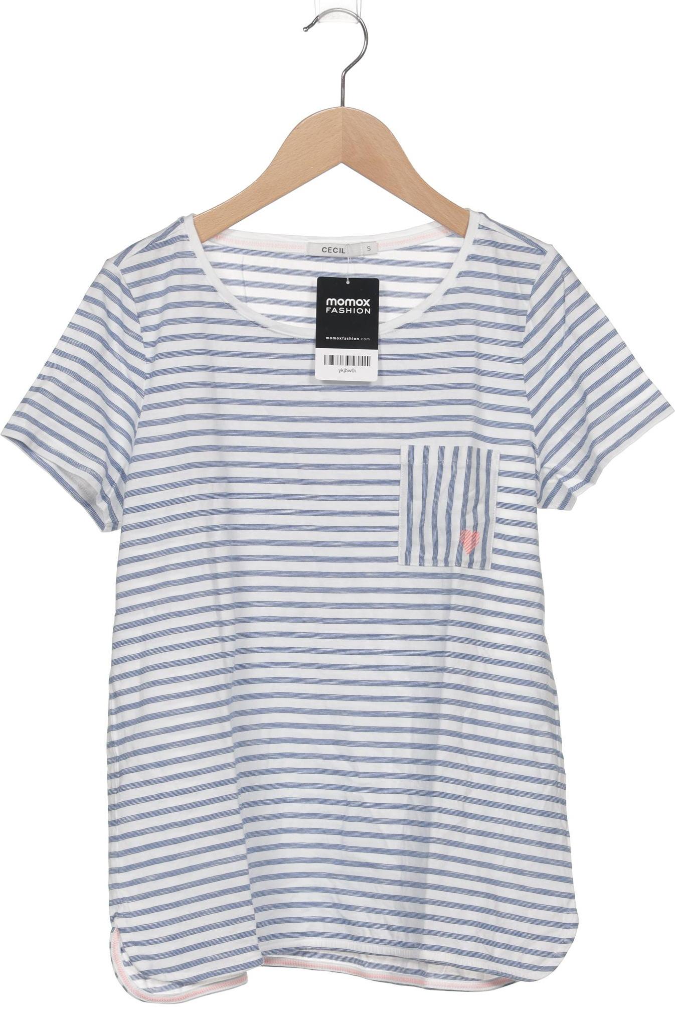 

Cecil Damen T-Shirt, blau, Gr. 36