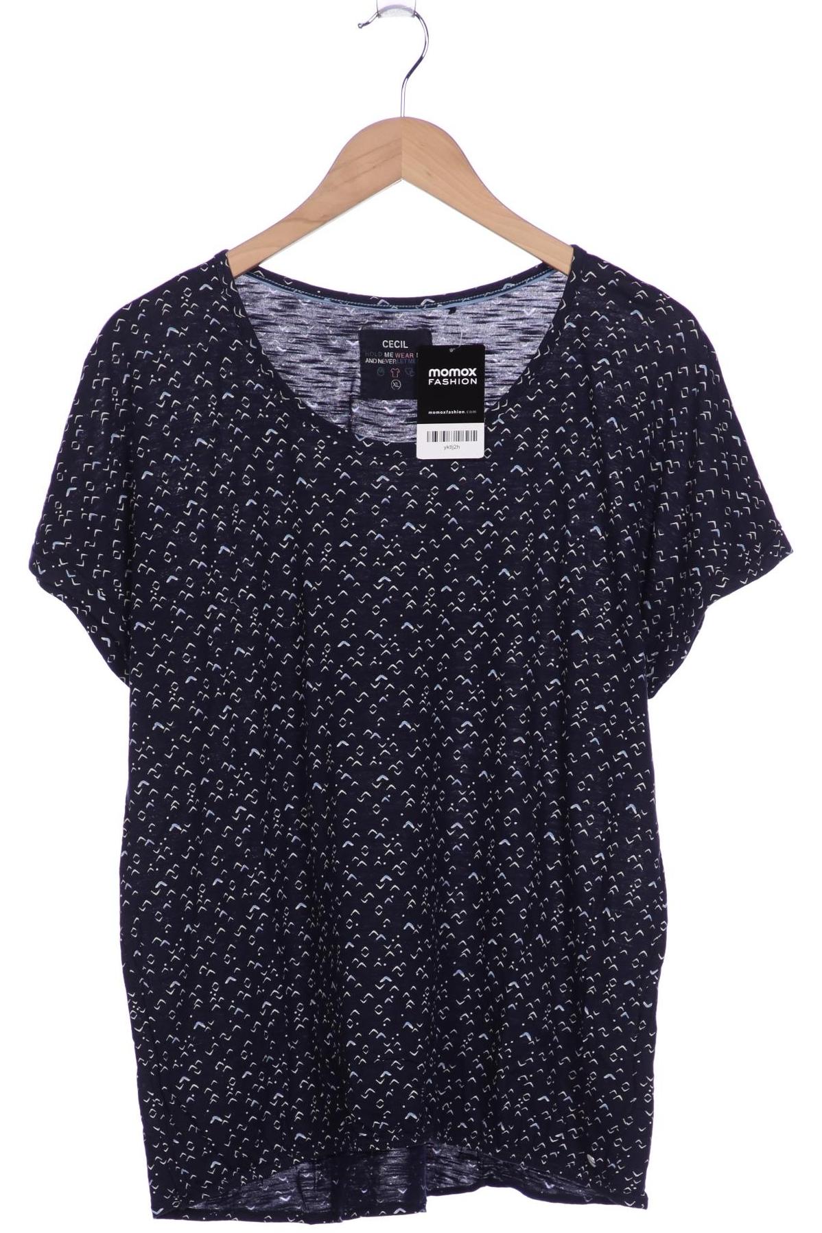 

Cecil Damen T-Shirt, marineblau, Gr. 44