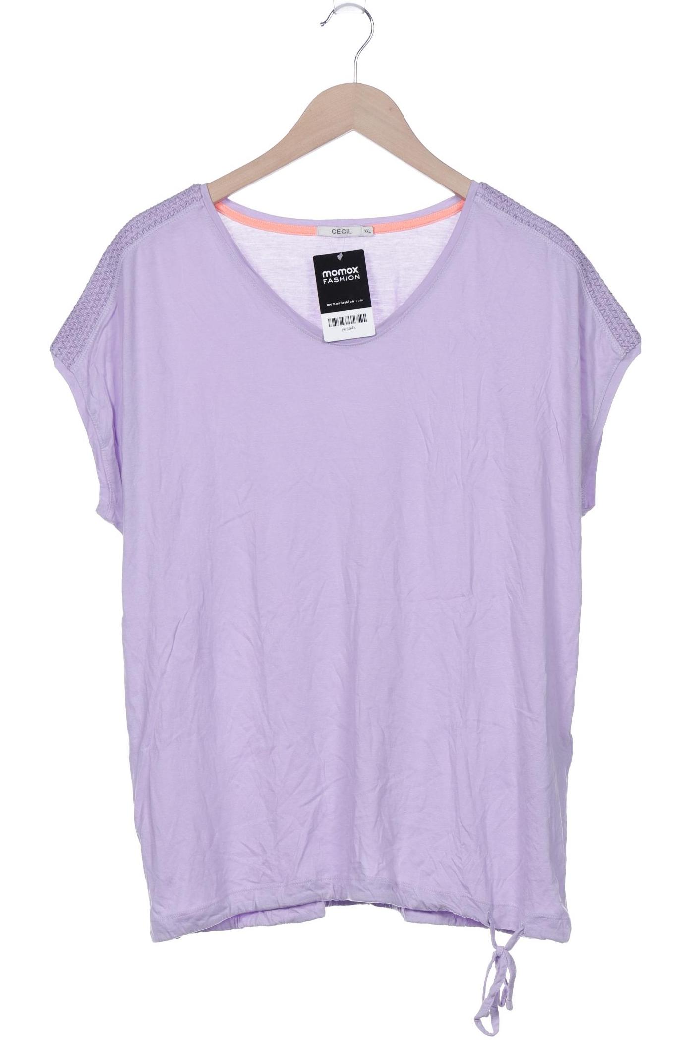 

Cecil Damen T-Shirt, flieder, Gr. 46