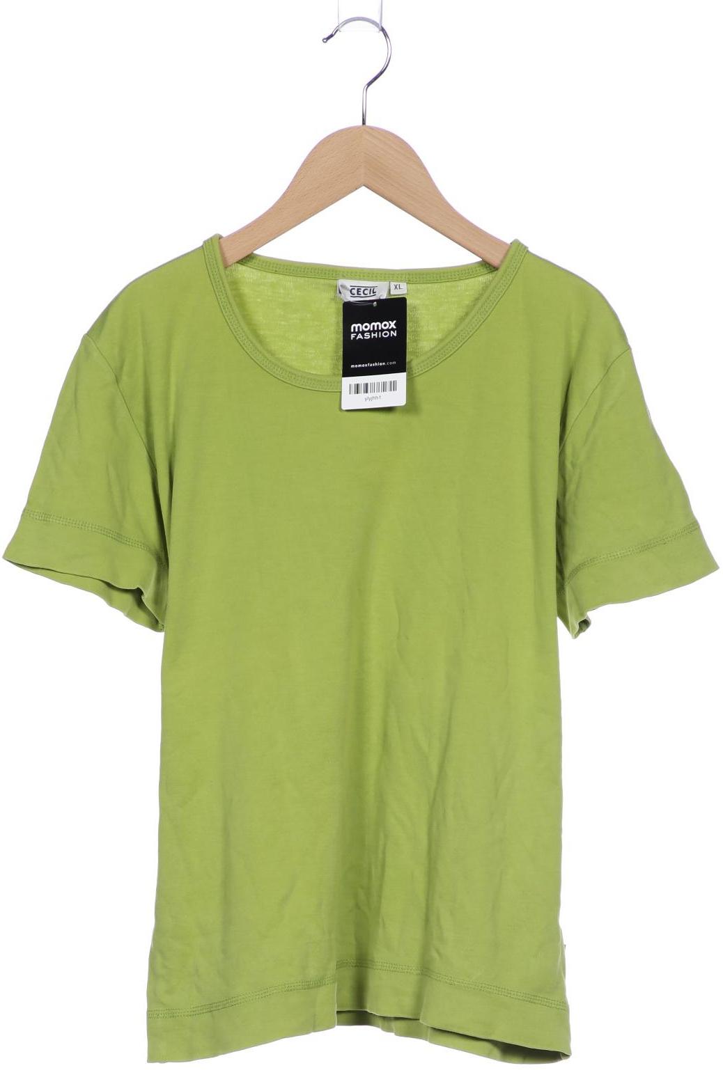 

Cecil Damen T-Shirt, hellgrün, Gr. 44