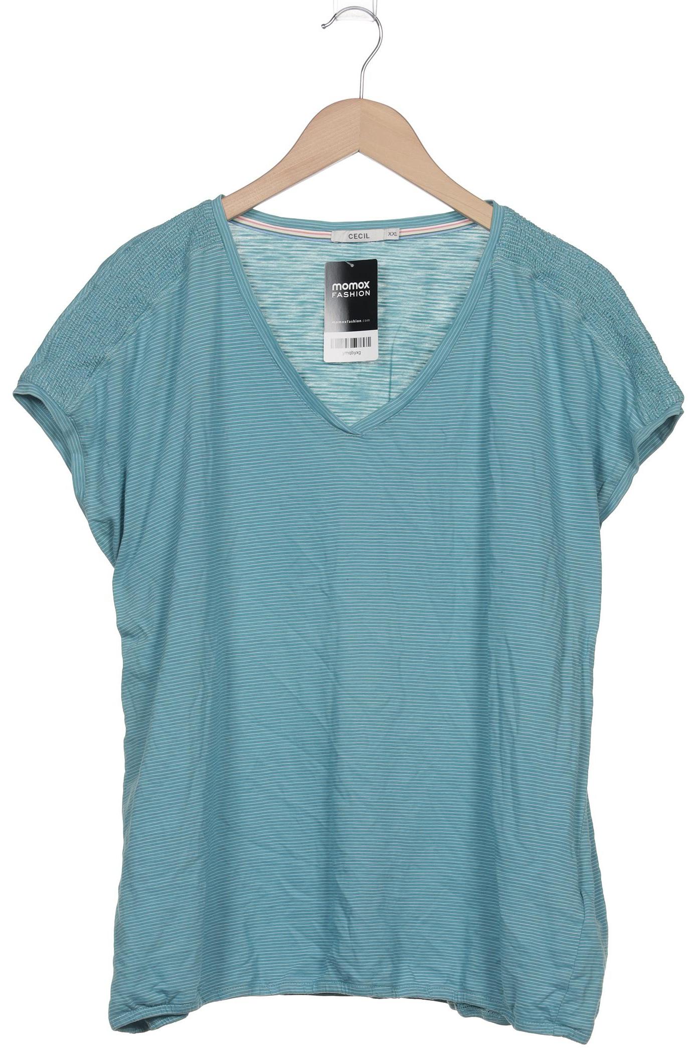 

Cecil Damen T-Shirt, blau, Gr. 46