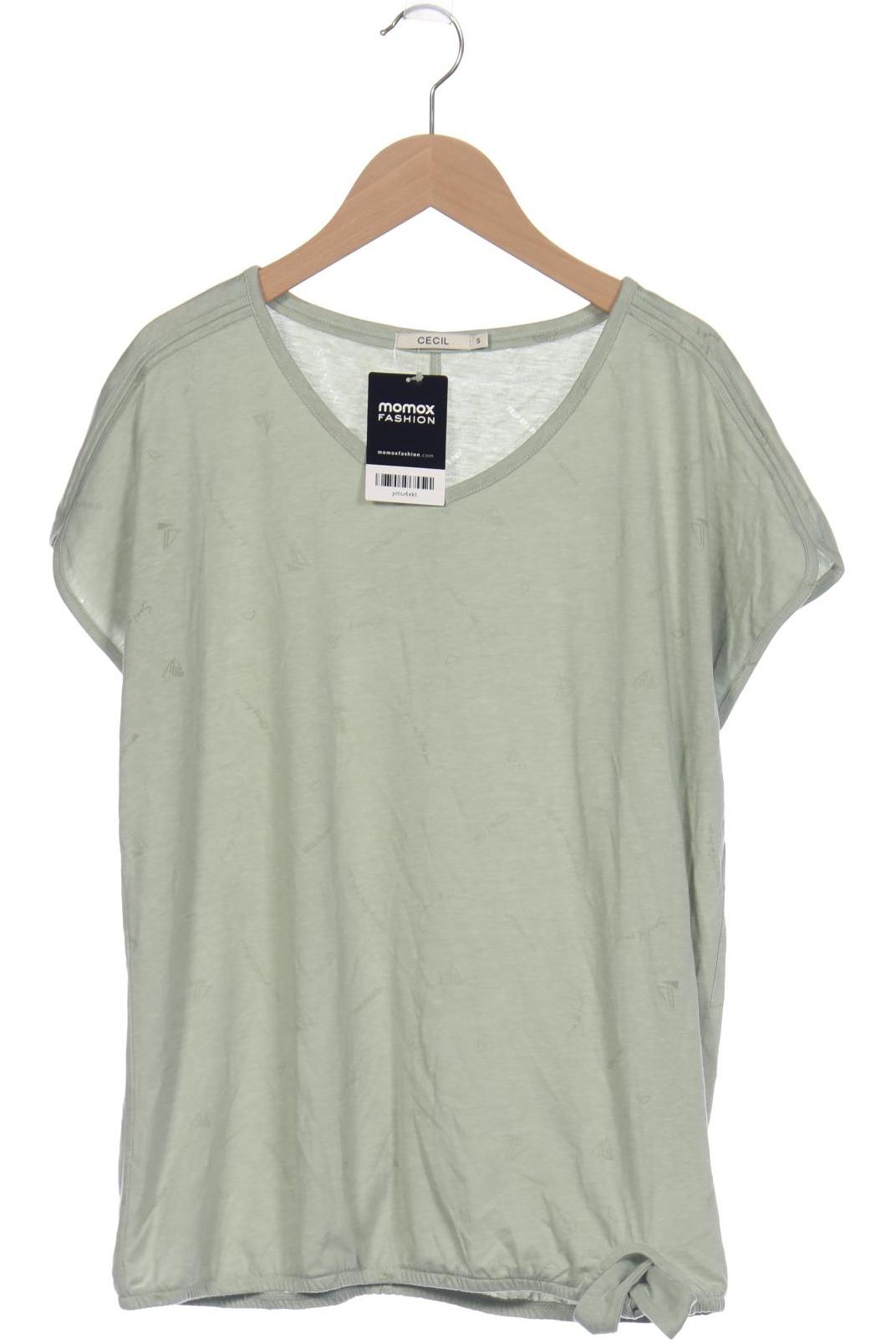 

CECIL Damen T-Shirt, hellgrün