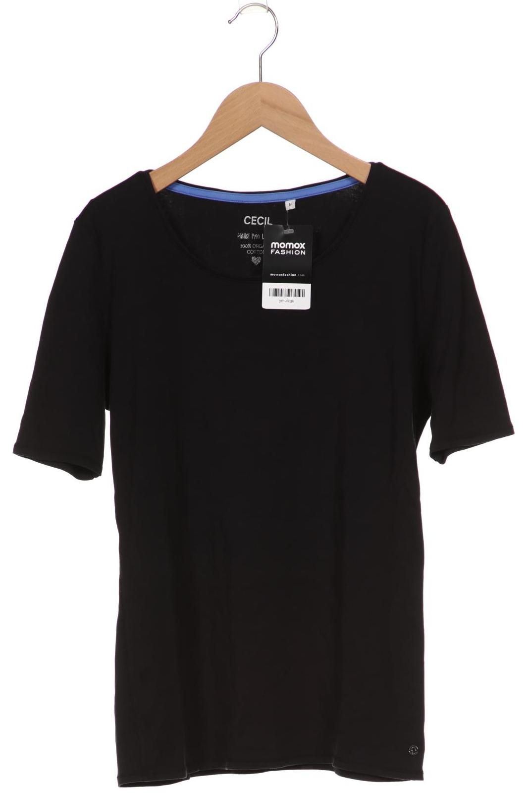 

CECIL Damen T-Shirt, schwarz