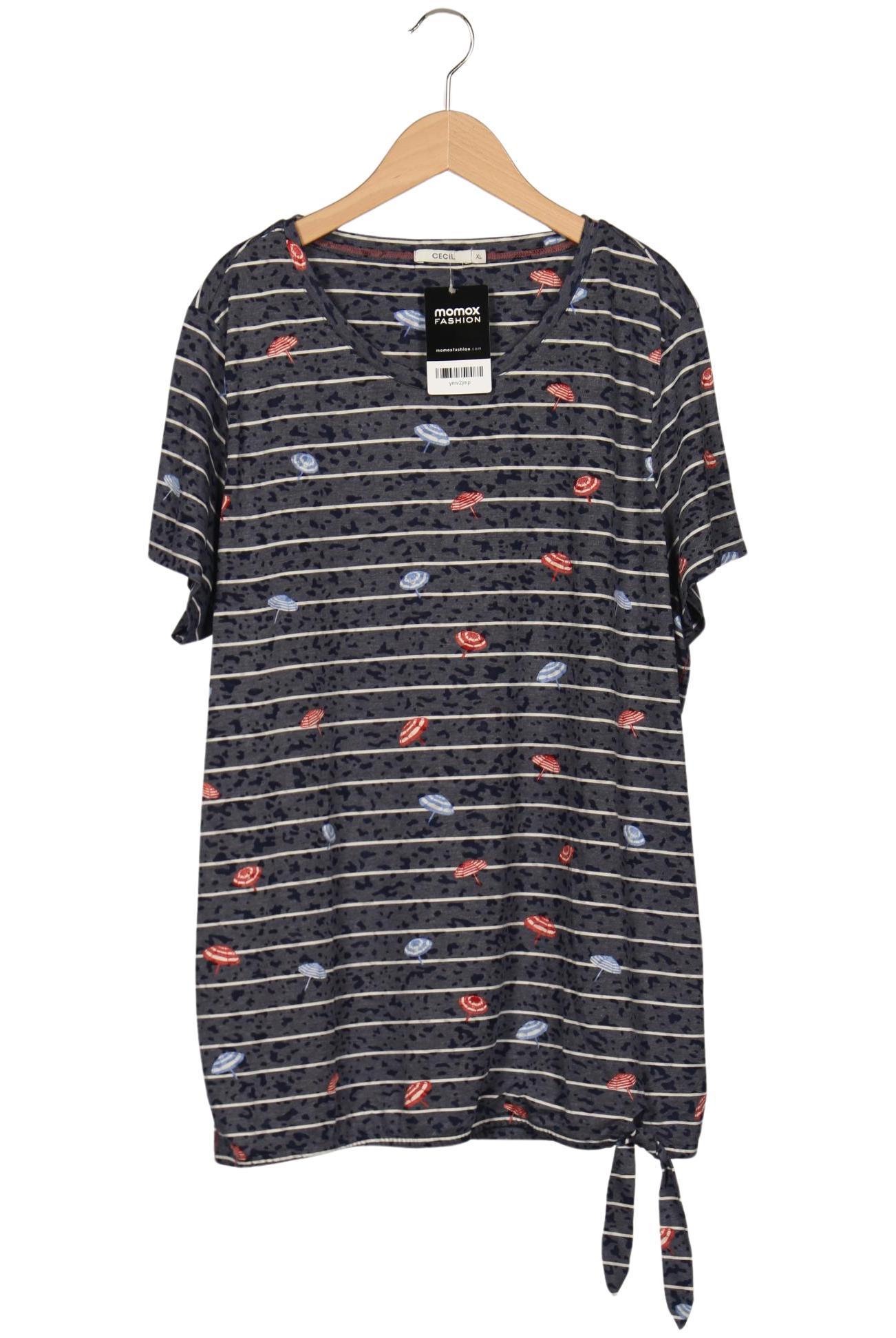 

Cecil Damen T-Shirt, marineblau, Gr. 44