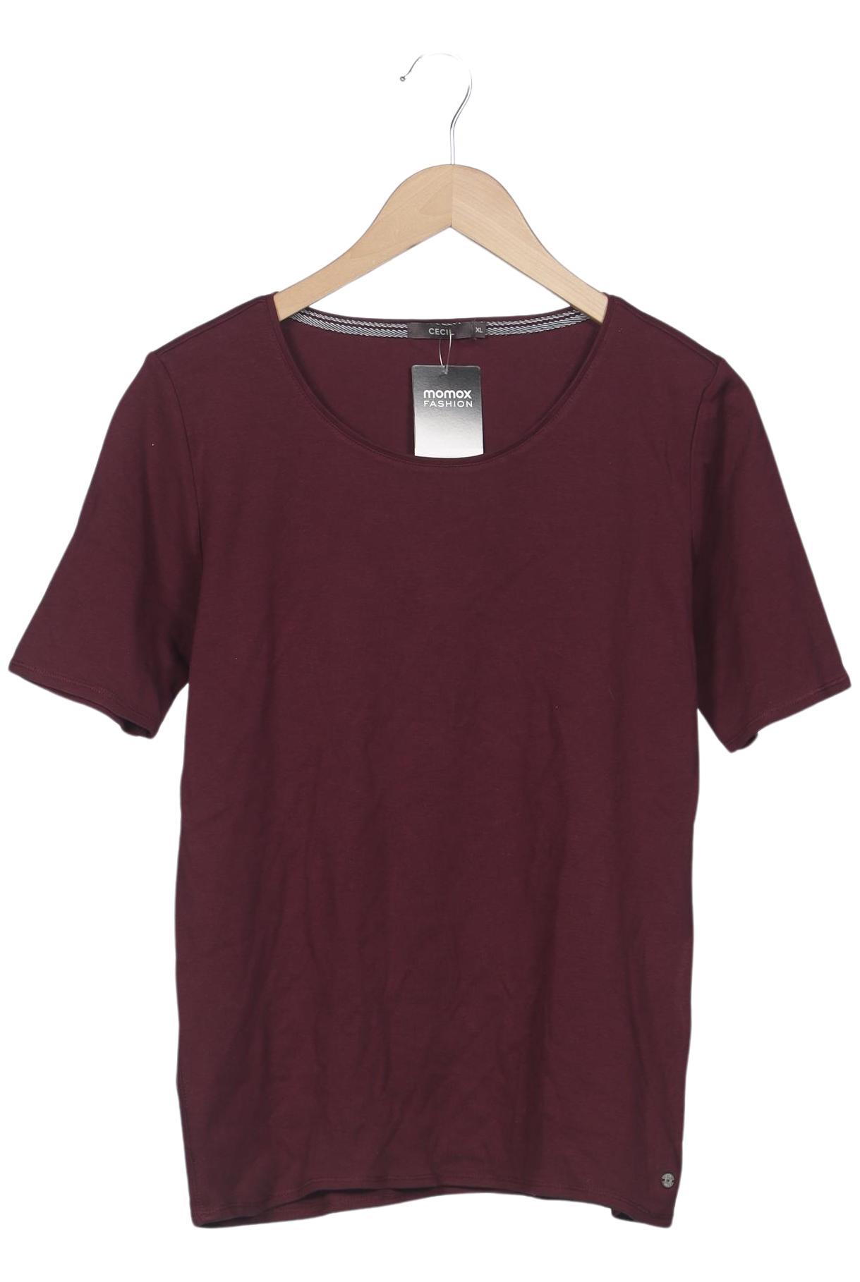 

Cecil Damen T-Shirt, bordeaux, Gr. 44