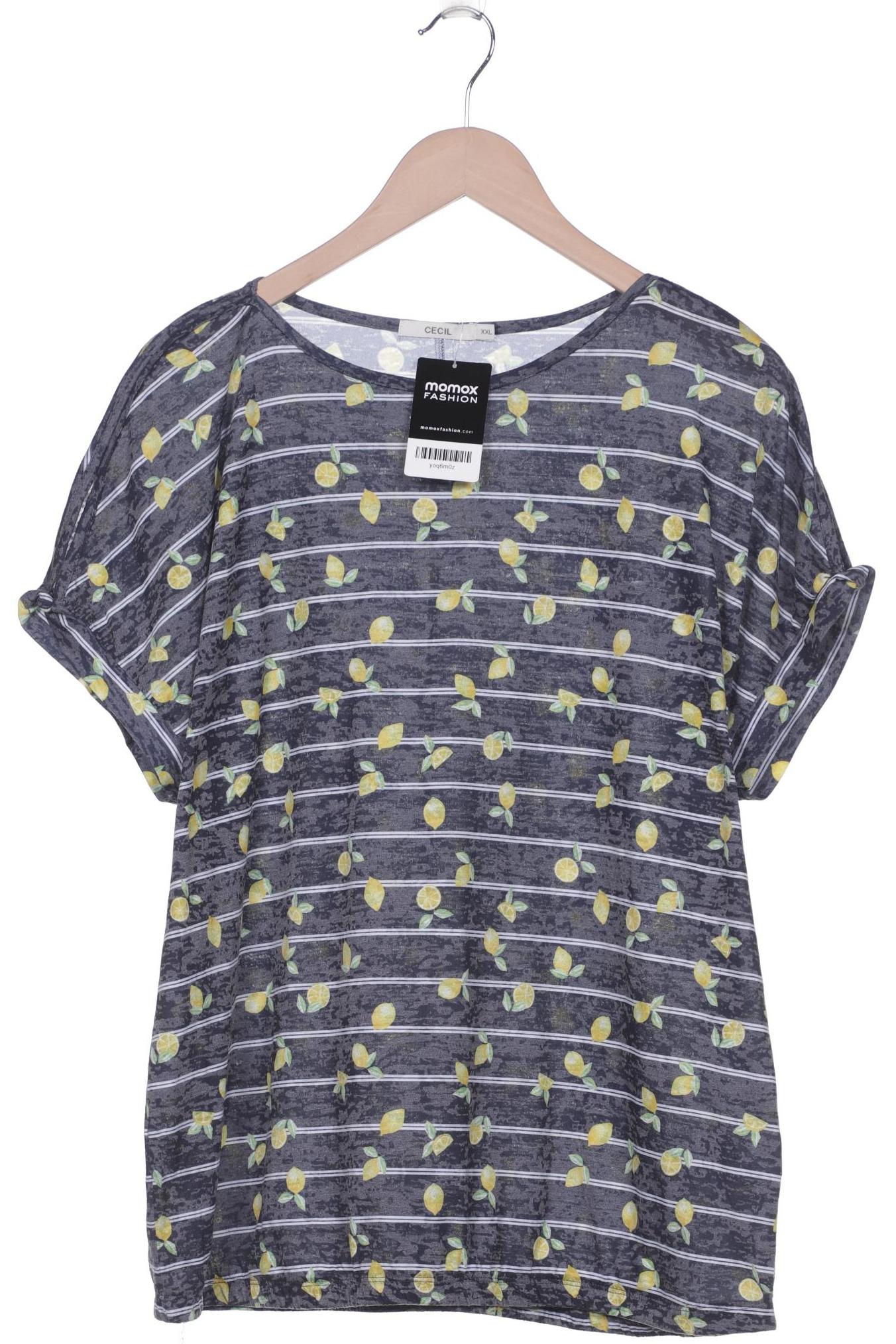 

CECIL Damen T-Shirt, marineblau