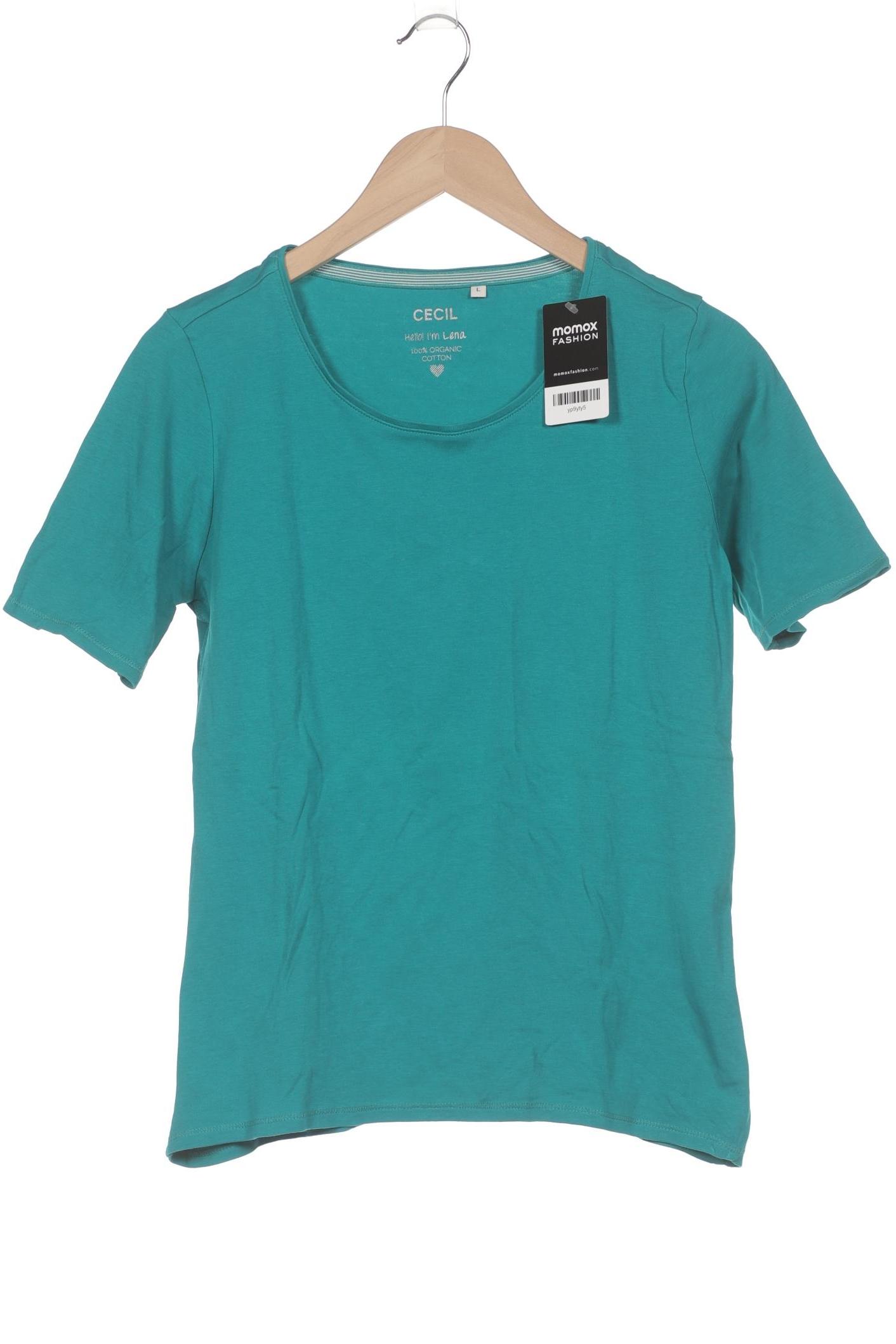 

Cecil Damen T-Shirt, türkis, Gr. 42