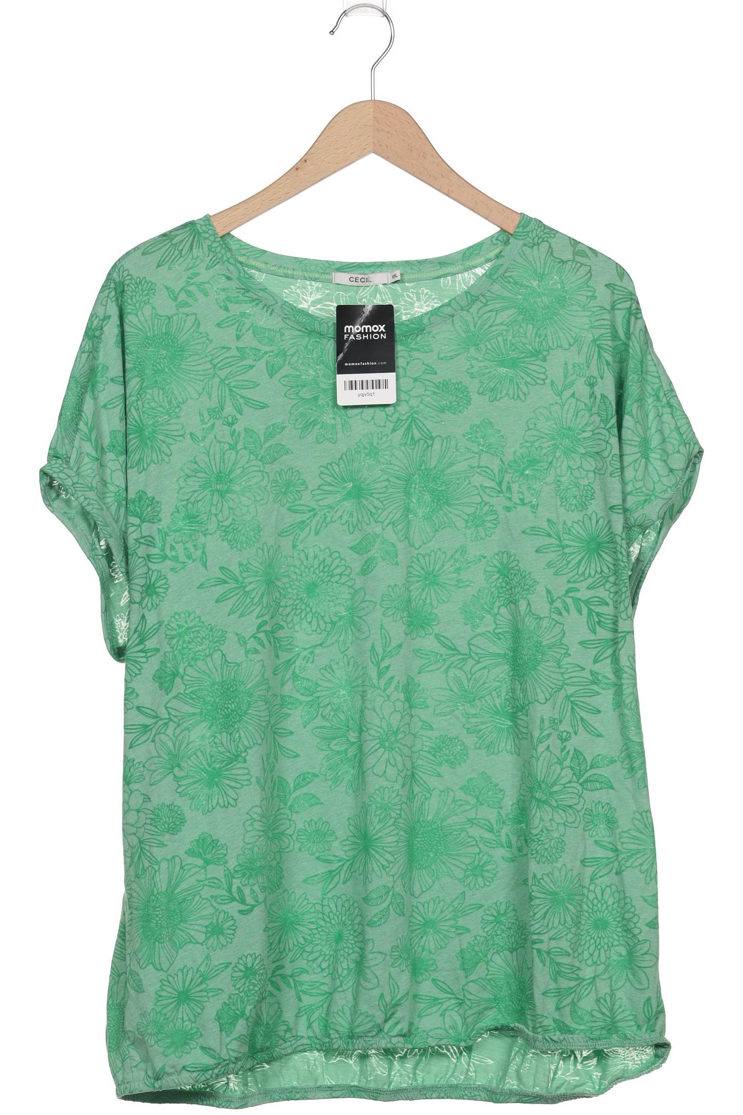 

Cecil Damen T-Shirt, grün, Gr. 46