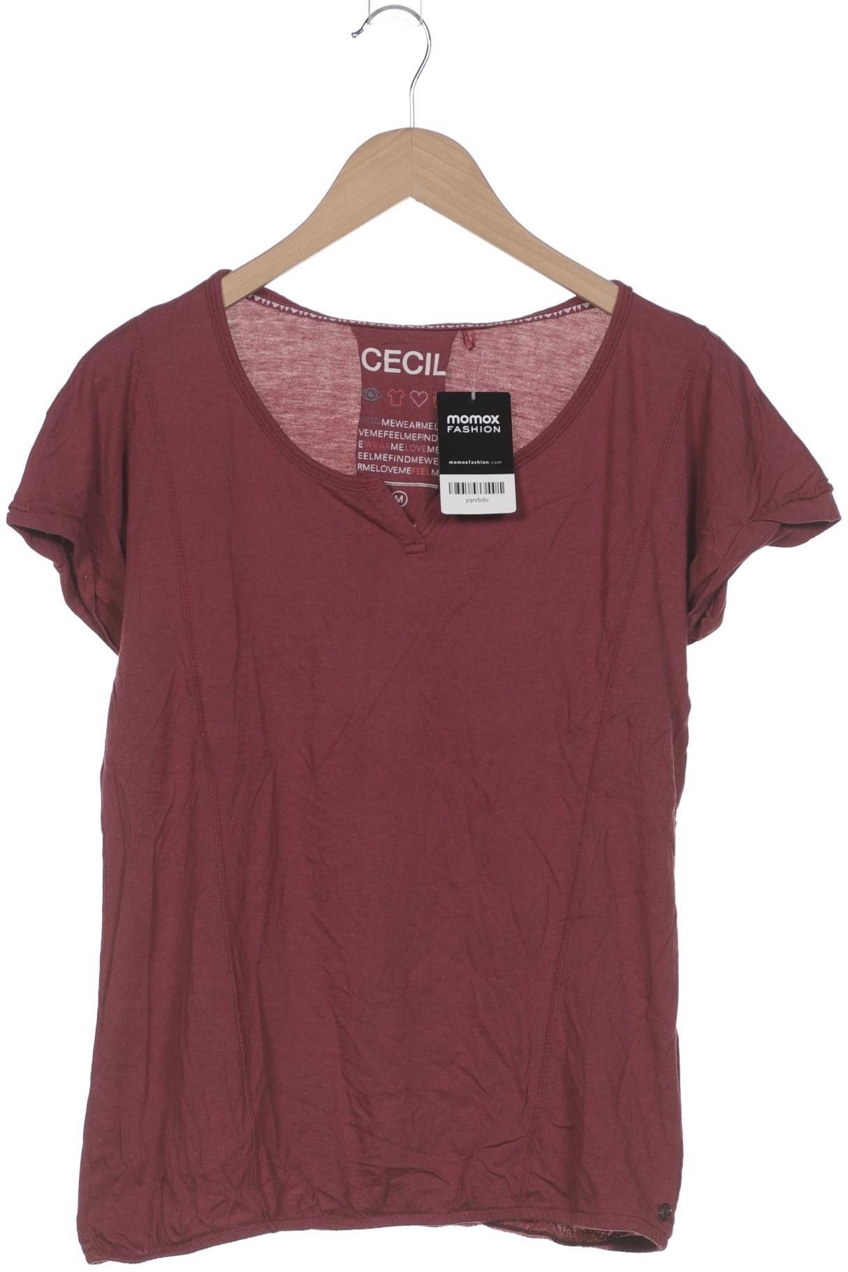 

Cecil Damen T-Shirt, bordeaux, Gr. 38