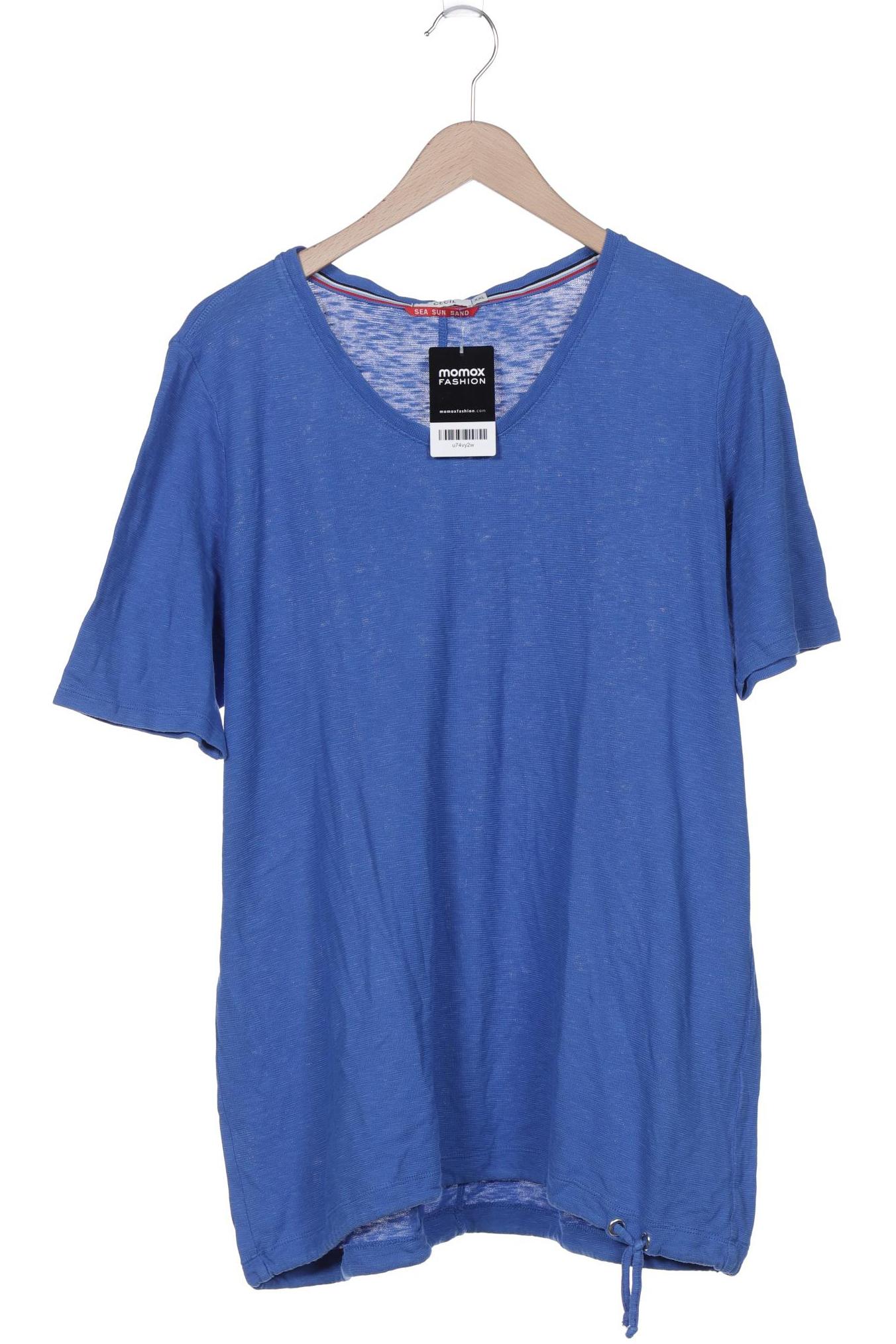 

Cecil Damen T-Shirt, blau, Gr. 46