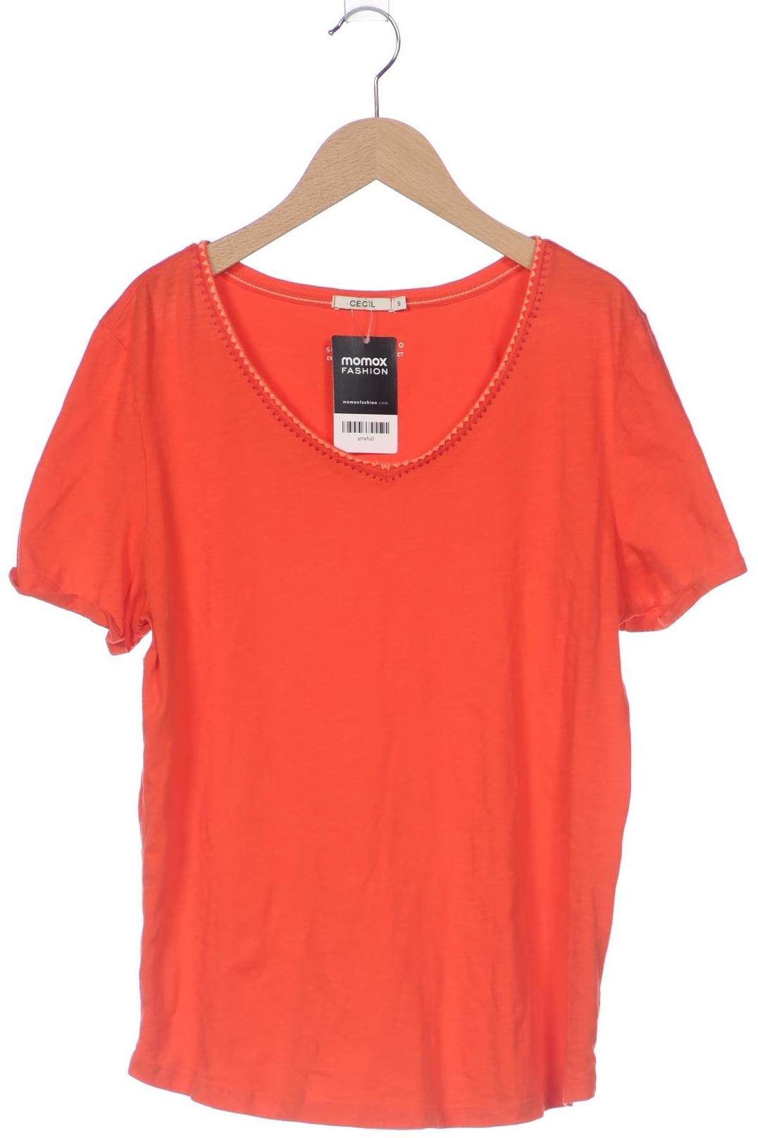 

Cecil Damen T-Shirt, orange, Gr. 36