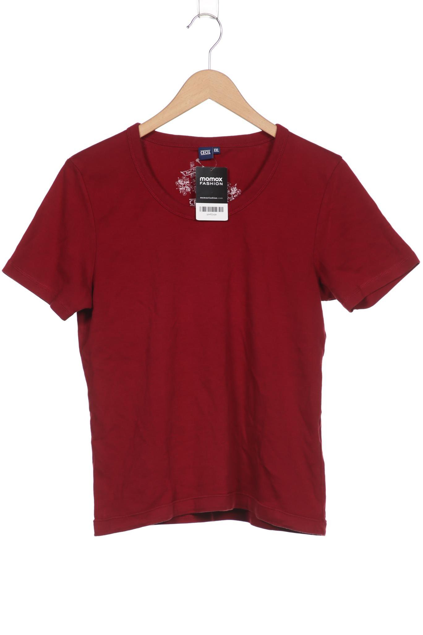 

CECIL Damen T-Shirt, bordeaux