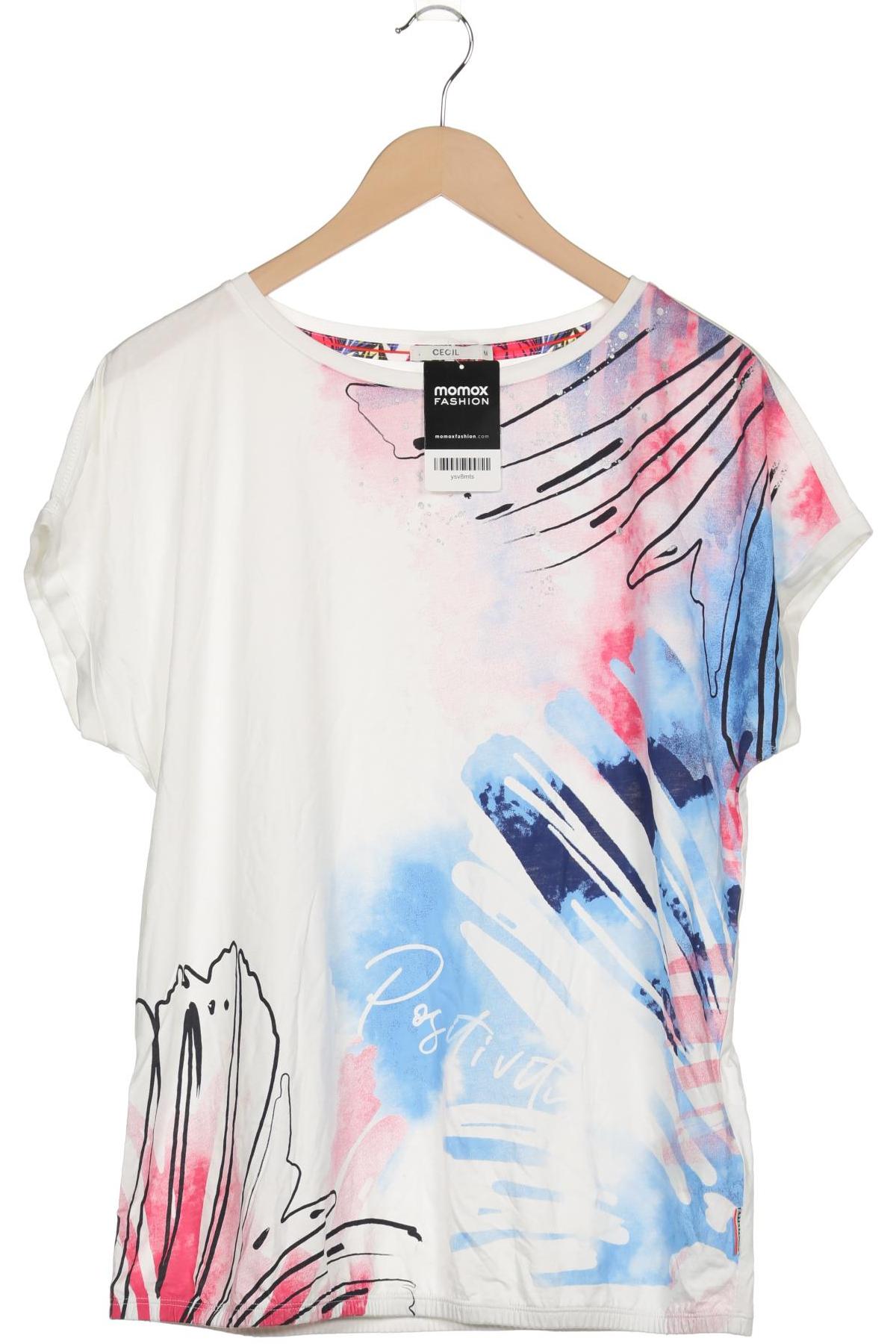

CECIL Damen T-Shirt, weiß