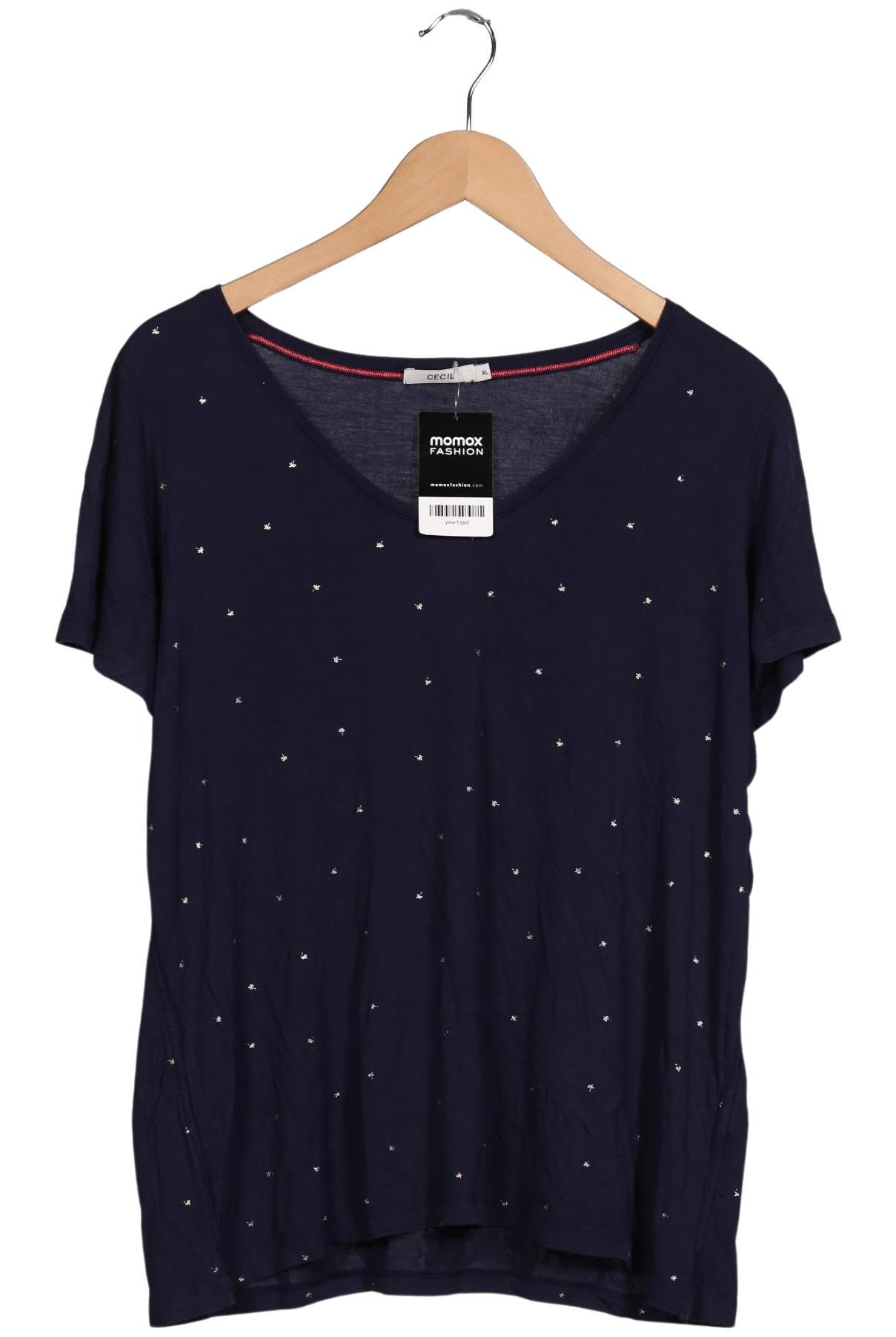 

Cecil Damen T-Shirt, marineblau, Gr. 44