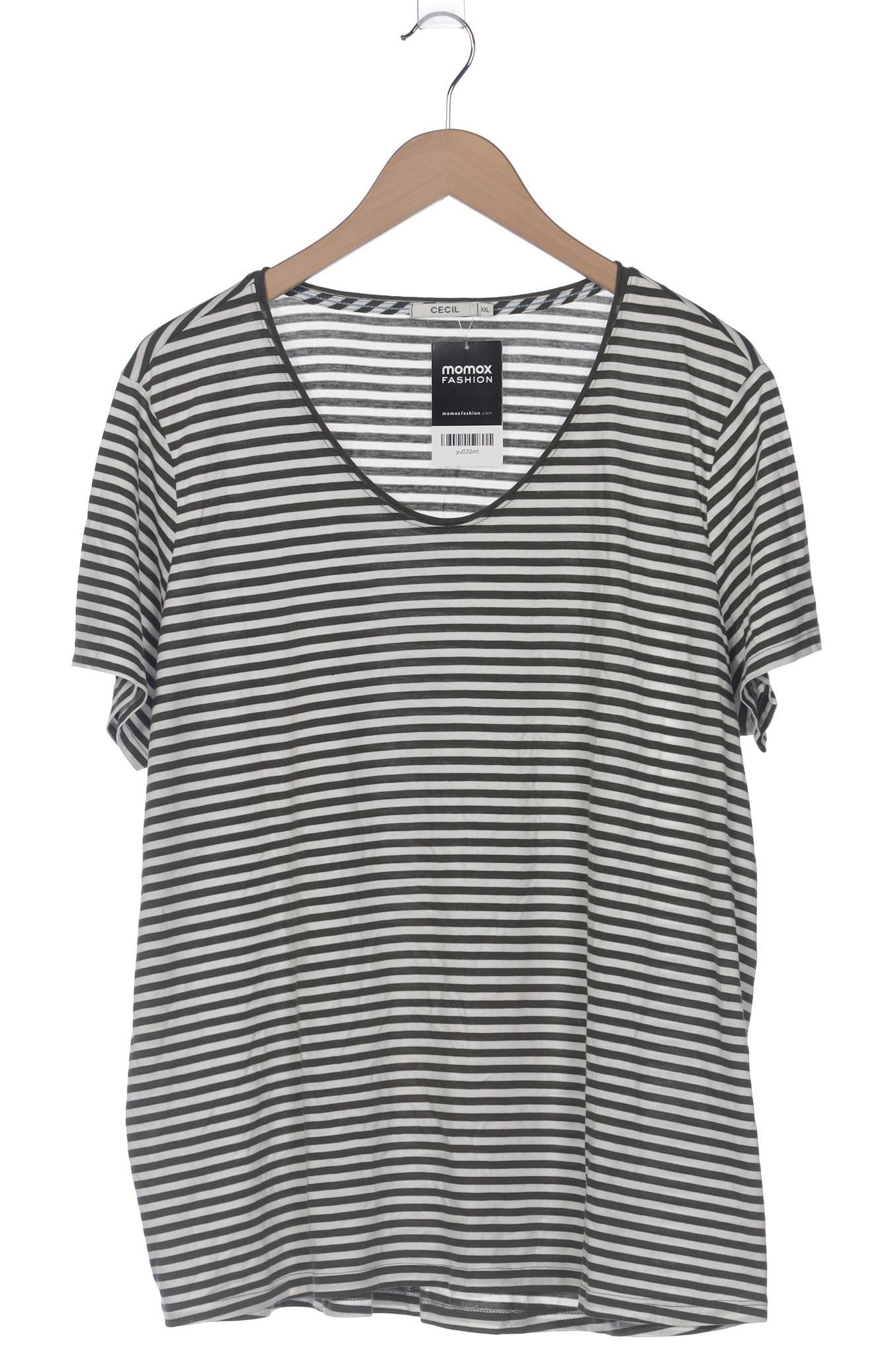 

Cecil Damen T-Shirt, weiß, Gr. 46