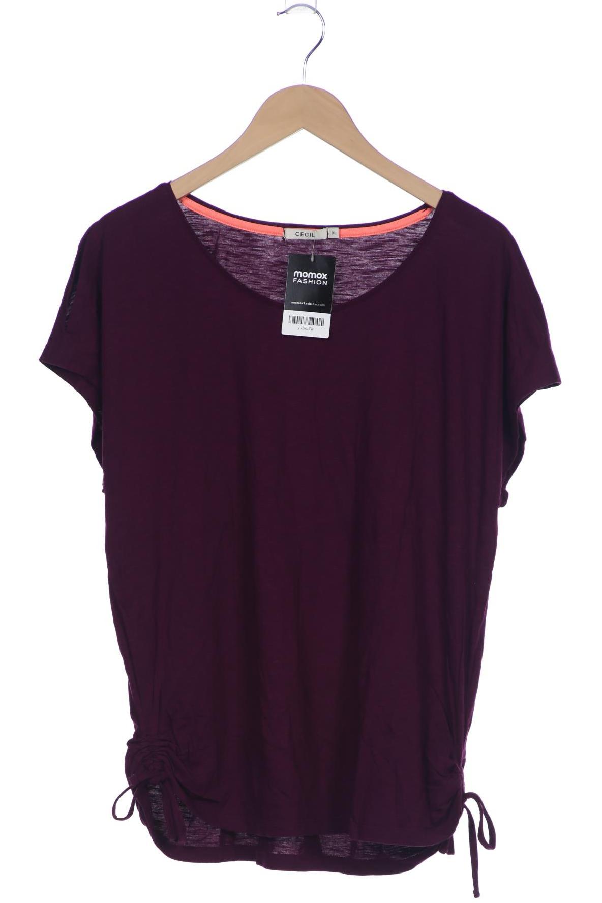 

Cecil Damen T-Shirt, bordeaux, Gr. 44