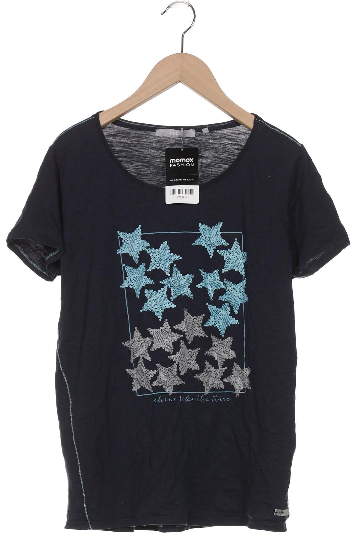 

Cecil Damen T-Shirt, marineblau, Gr. 38
