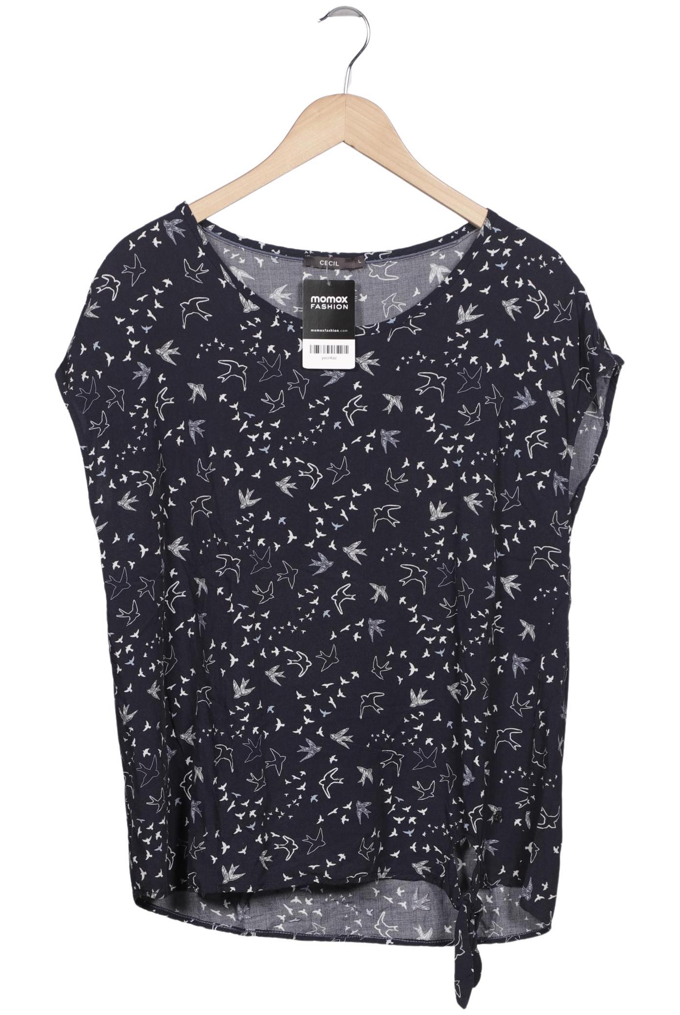 

Cecil Damen T-Shirt, marineblau, Gr. 42