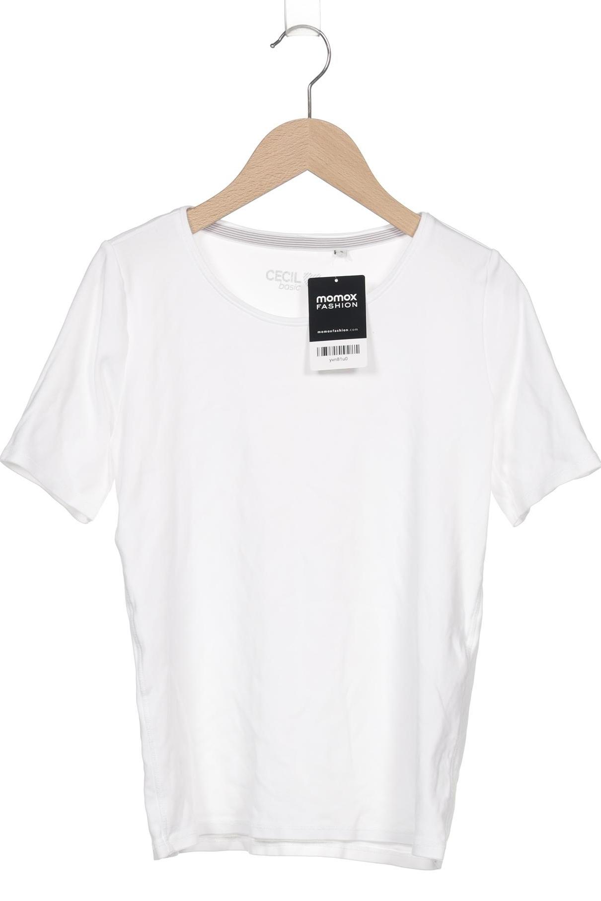 

Cecil Damen T-Shirt, weiß, Gr. 36