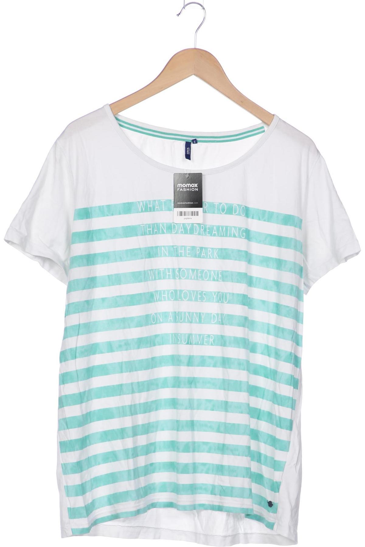 

CECIL Damen T-Shirt, weiß