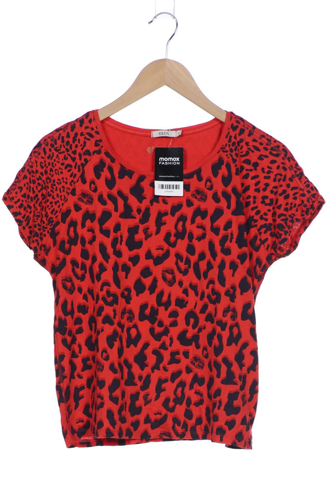 

Cecil Damen T-Shirt, rot, Gr. 36