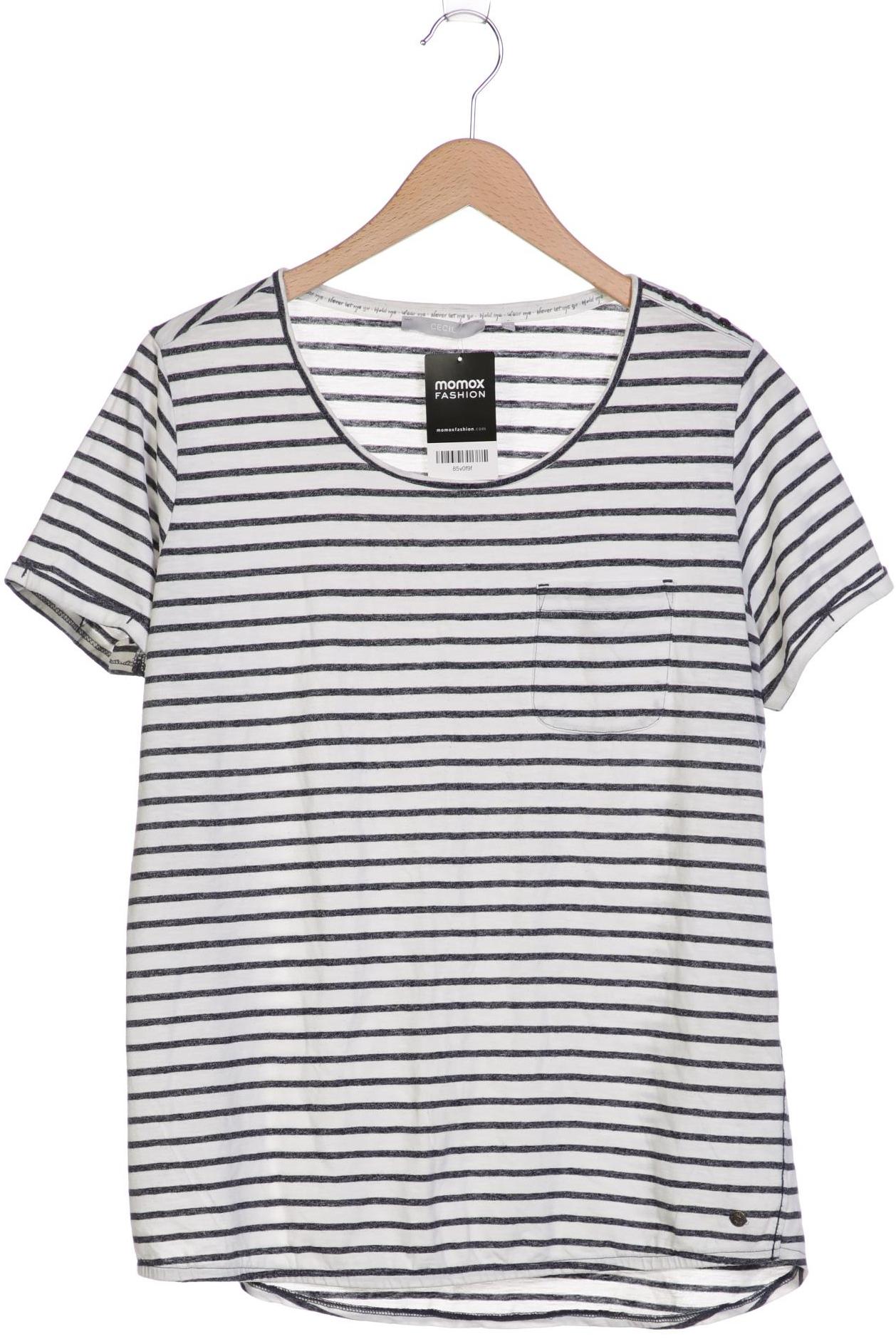 

Cecil Damen T-Shirt, weiß, Gr. 44