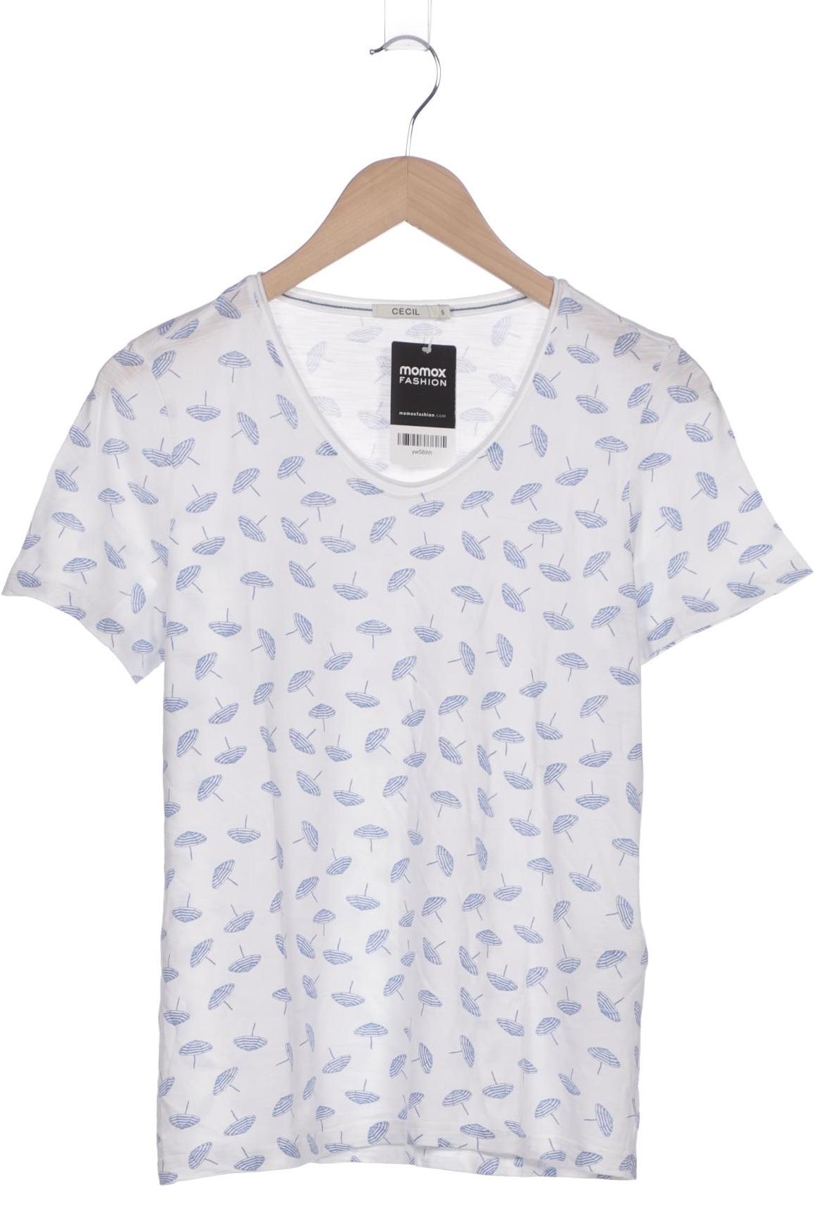 

Cecil Damen T-Shirt, weiß, Gr. 36