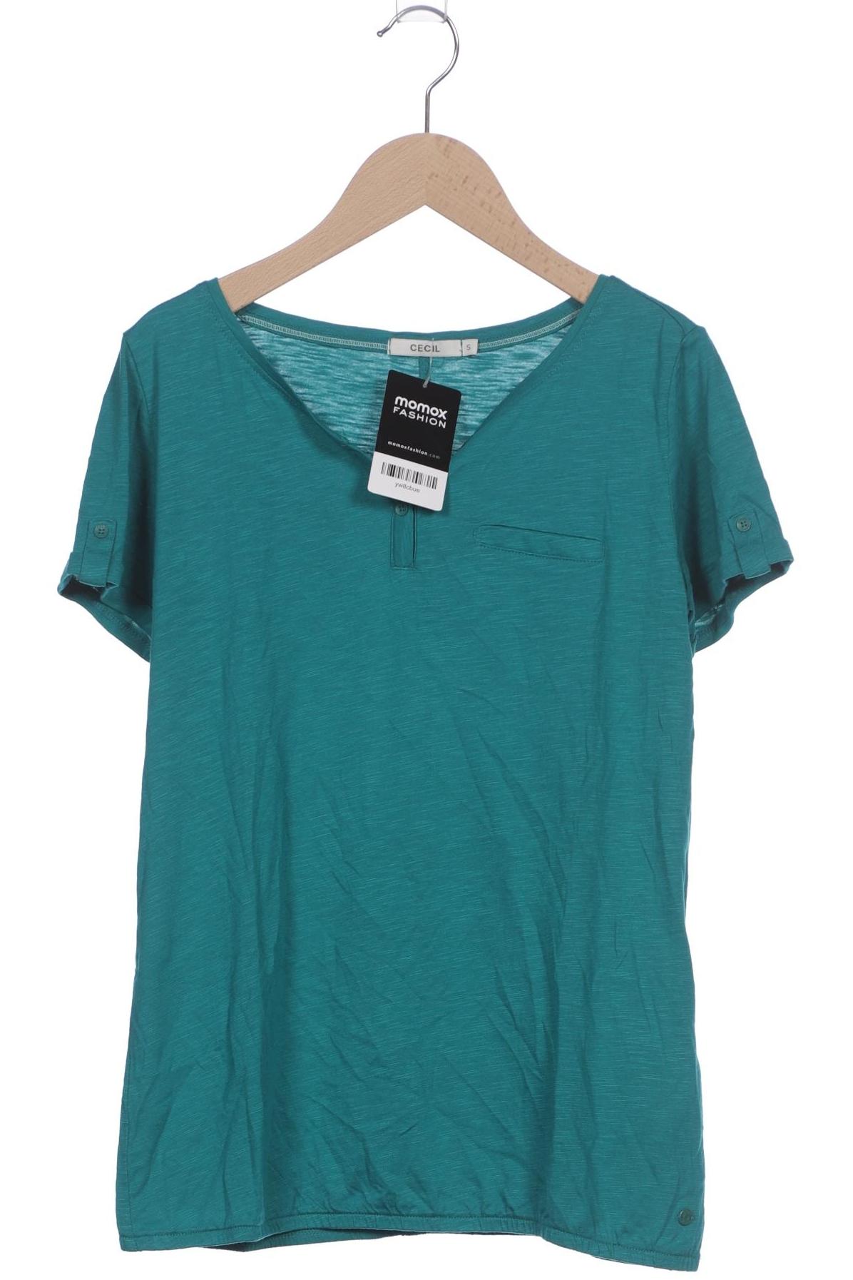 

Cecil Damen T-Shirt, türkis, Gr. 36