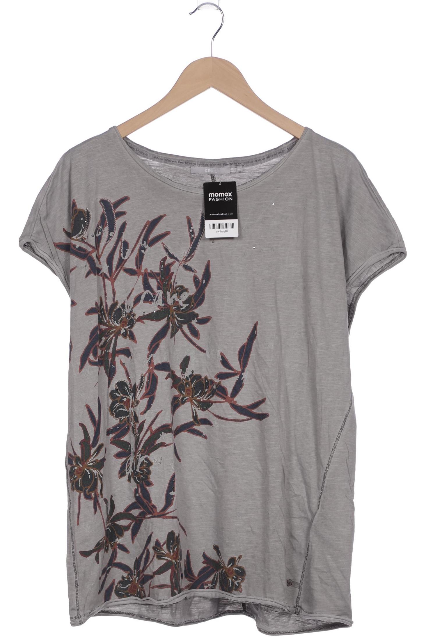 

Cecil Damen T-Shirt, grau, Gr. 46