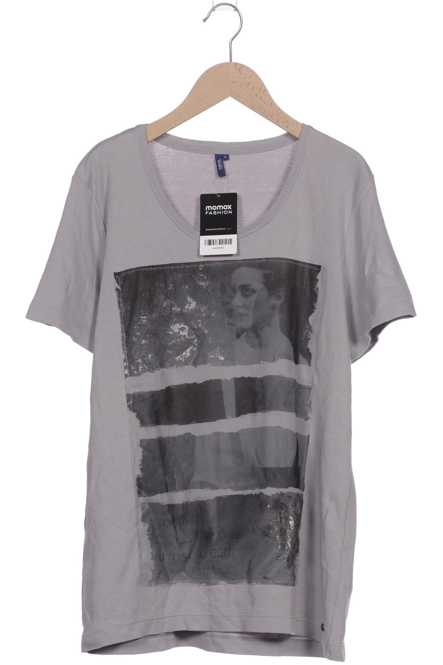 

Cecil Damen T-Shirt, grau, Gr. 44