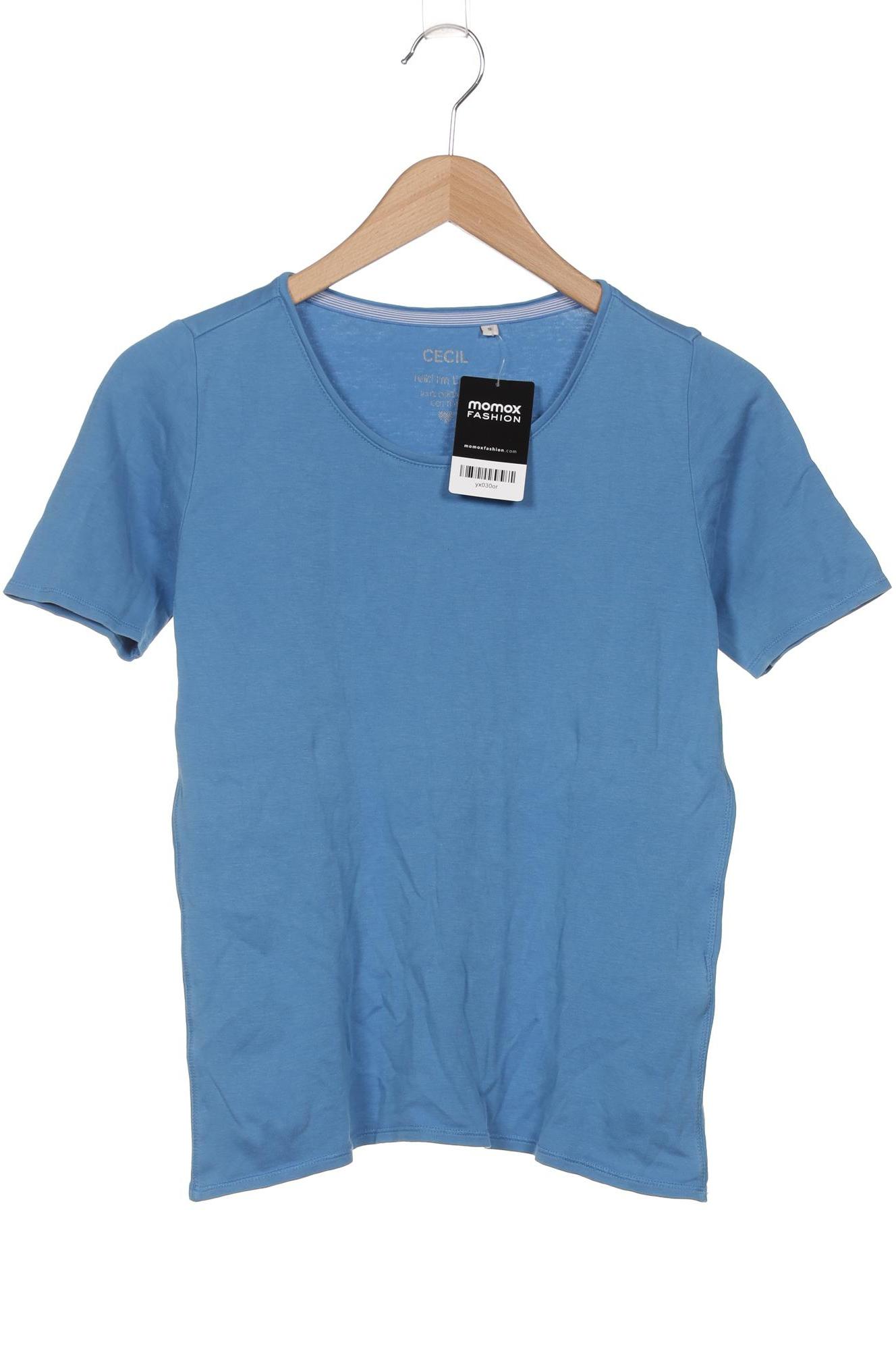 

Cecil Damen T-Shirt, blau, Gr. 36