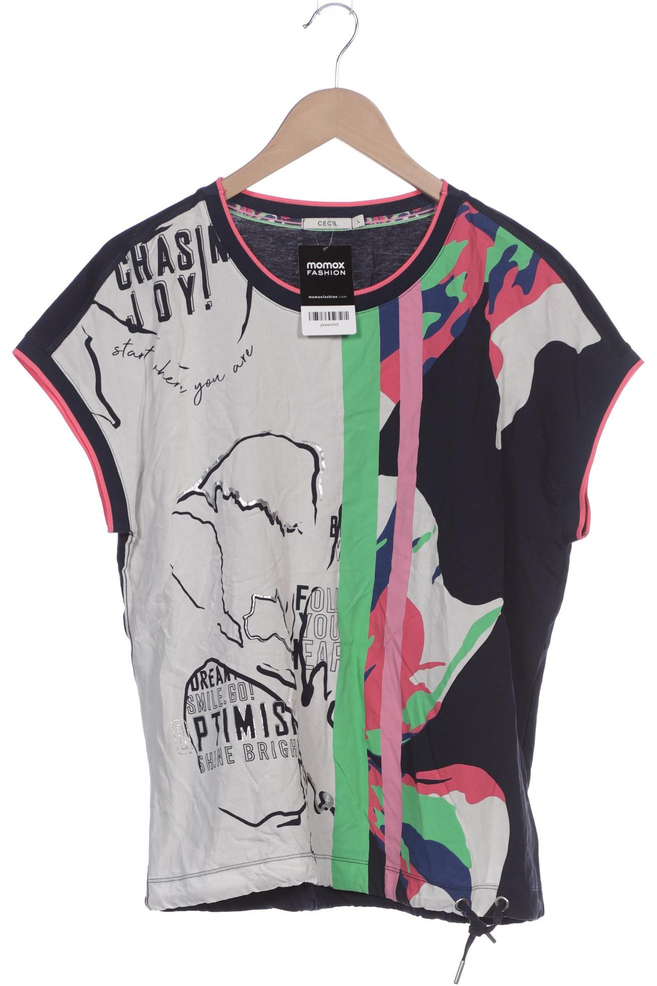 

Cecil Damen T-Shirt, marineblau, Gr. 42