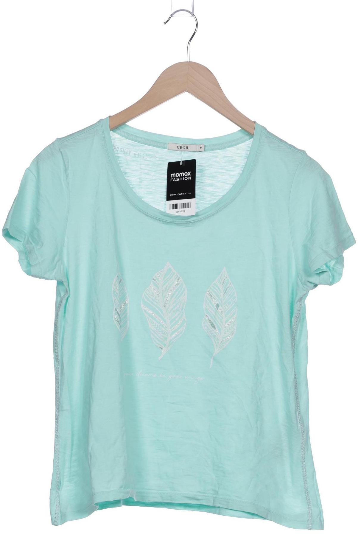 

Cecil Damen T-Shirt, türkis, Gr. 38