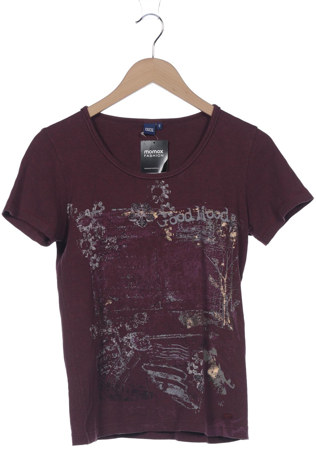 

CECIL Damen T-Shirt, bordeaux