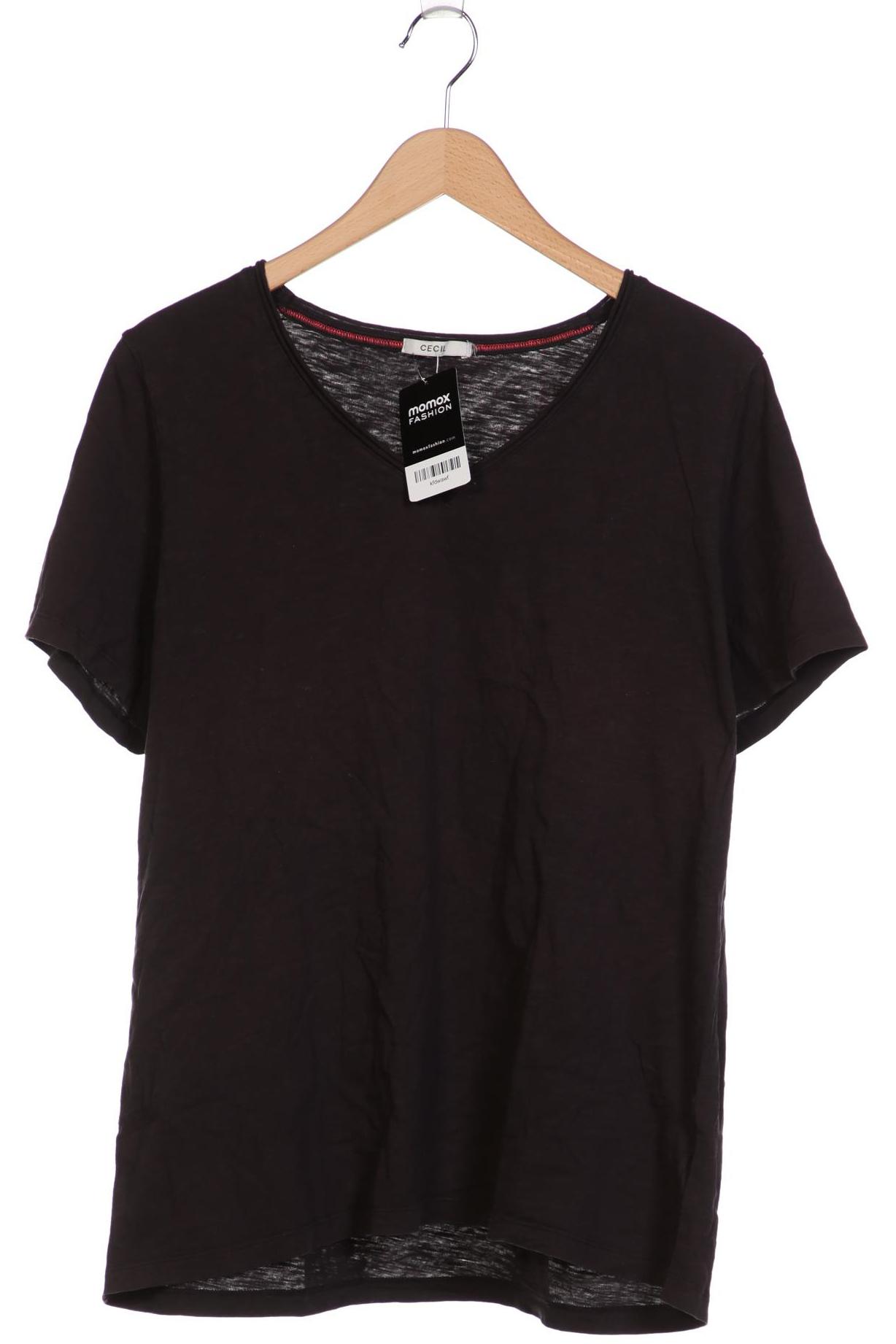 

Cecil Damen T-Shirt, schwarz, Gr. 48