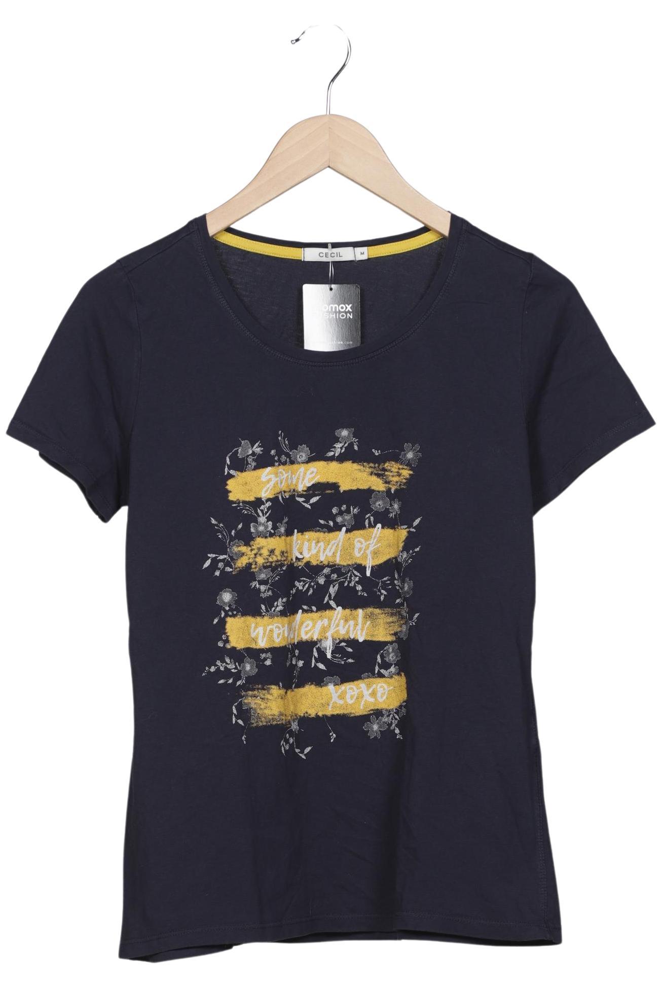 

Cecil Damen T-Shirt, marineblau, Gr. 38