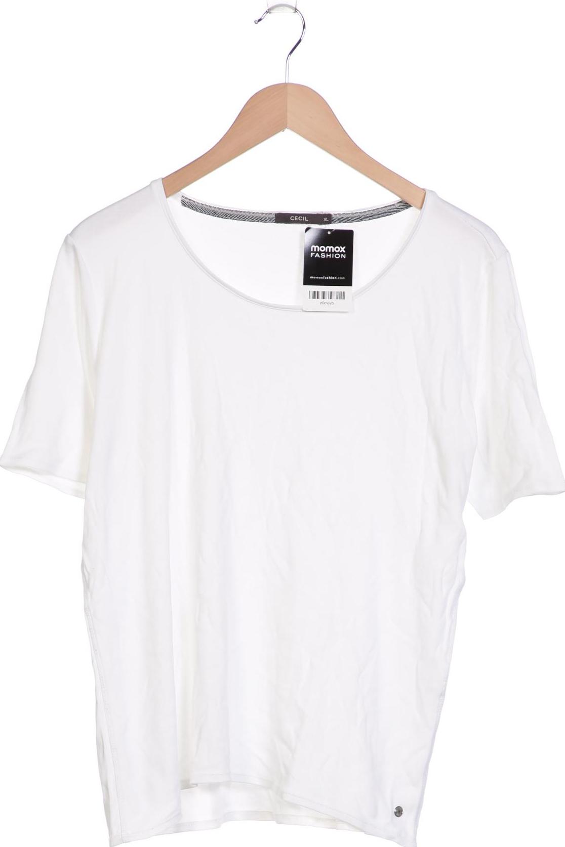 

Cecil Damen T-Shirt, weiß, Gr. 44