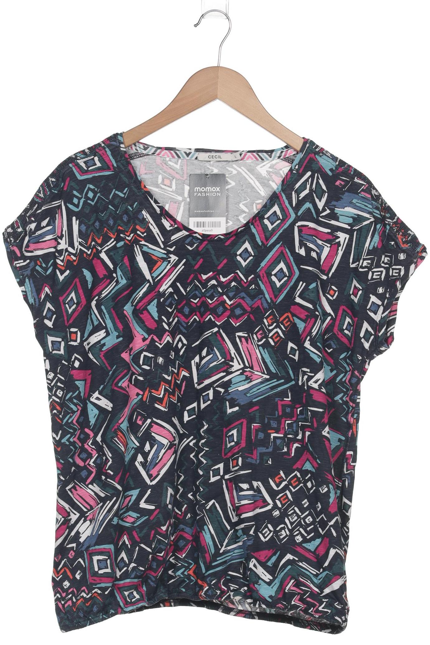 

Cecil Damen T-Shirt, mehrfarbig, Gr. 42
