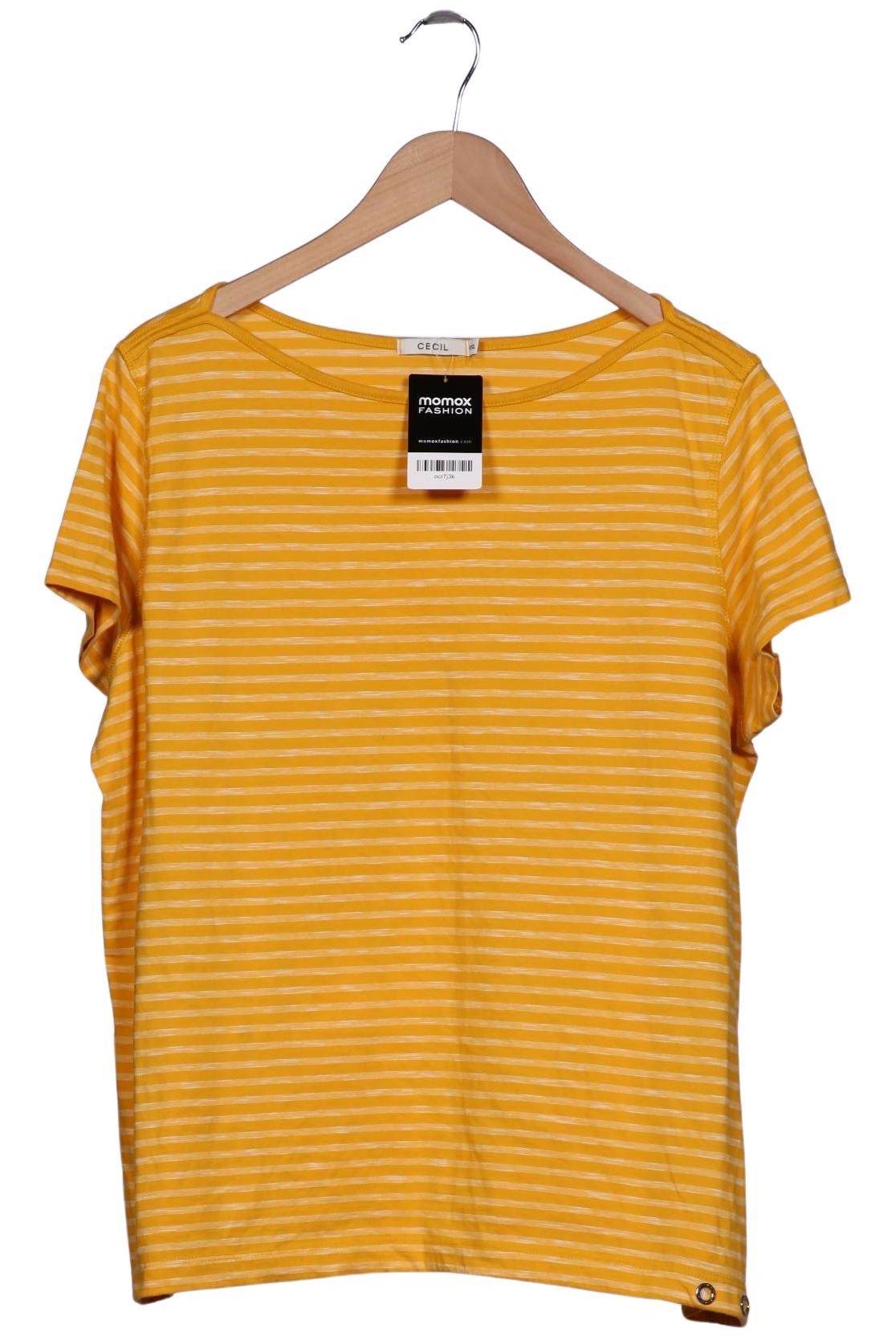 

Cecil Damen T-Shirt, gelb, Gr. 46