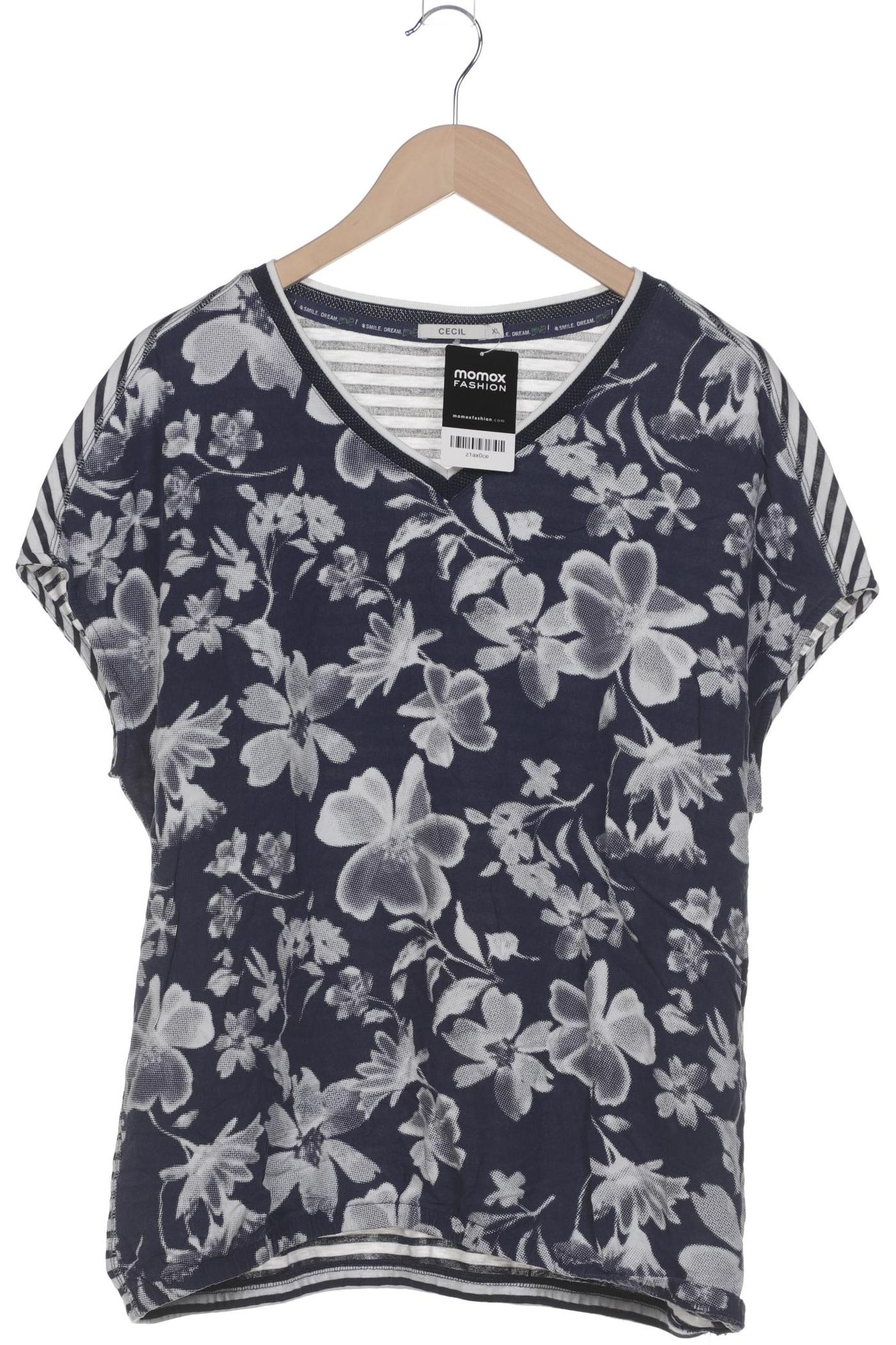 

Cecil Damen T-Shirt, marineblau, Gr. 44