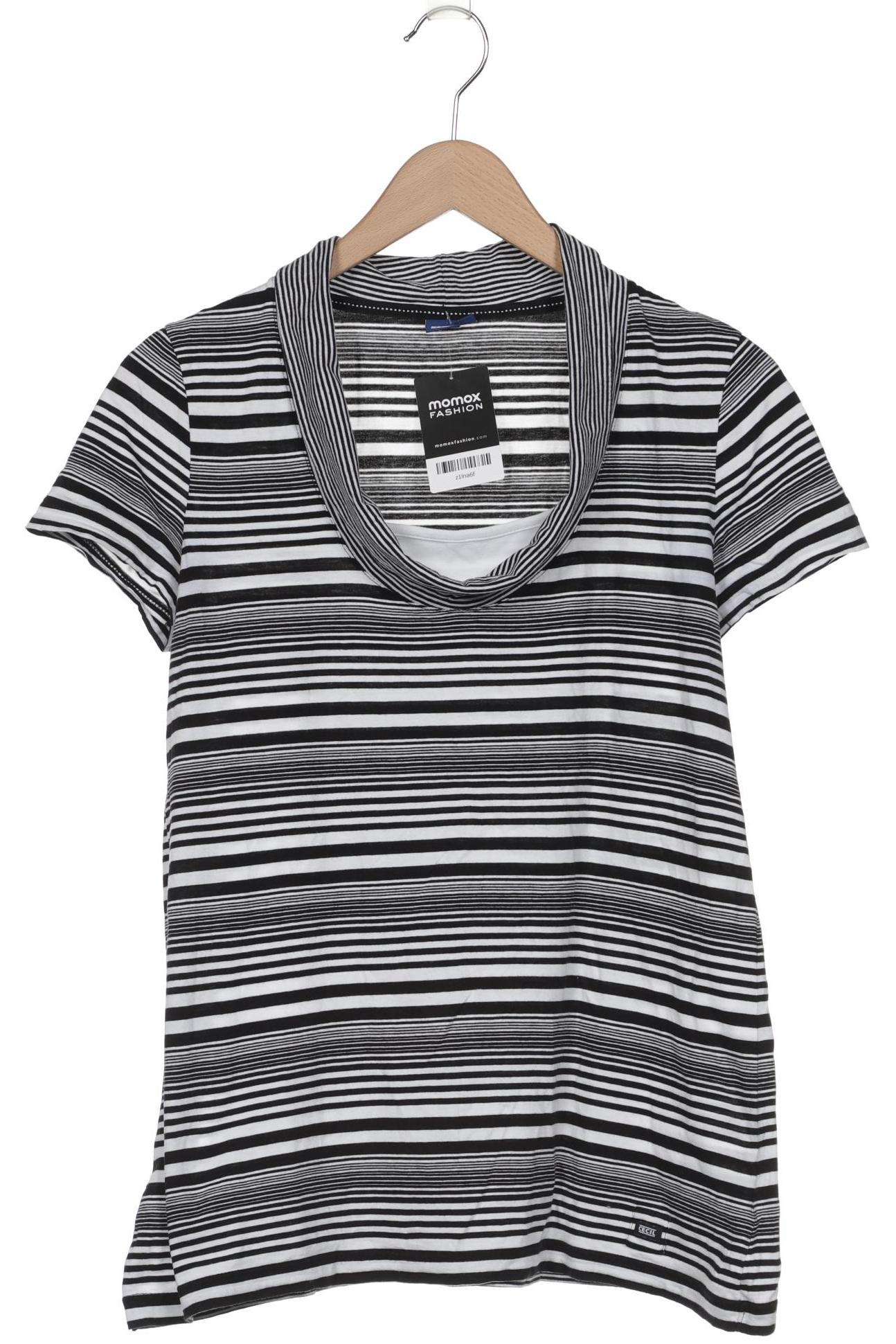 

CECIL Damen T-Shirt, schwarz