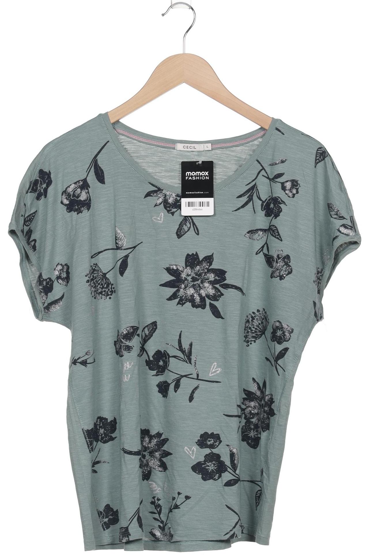 

Cecil Damen T-Shirt, türkis, Gr. 42