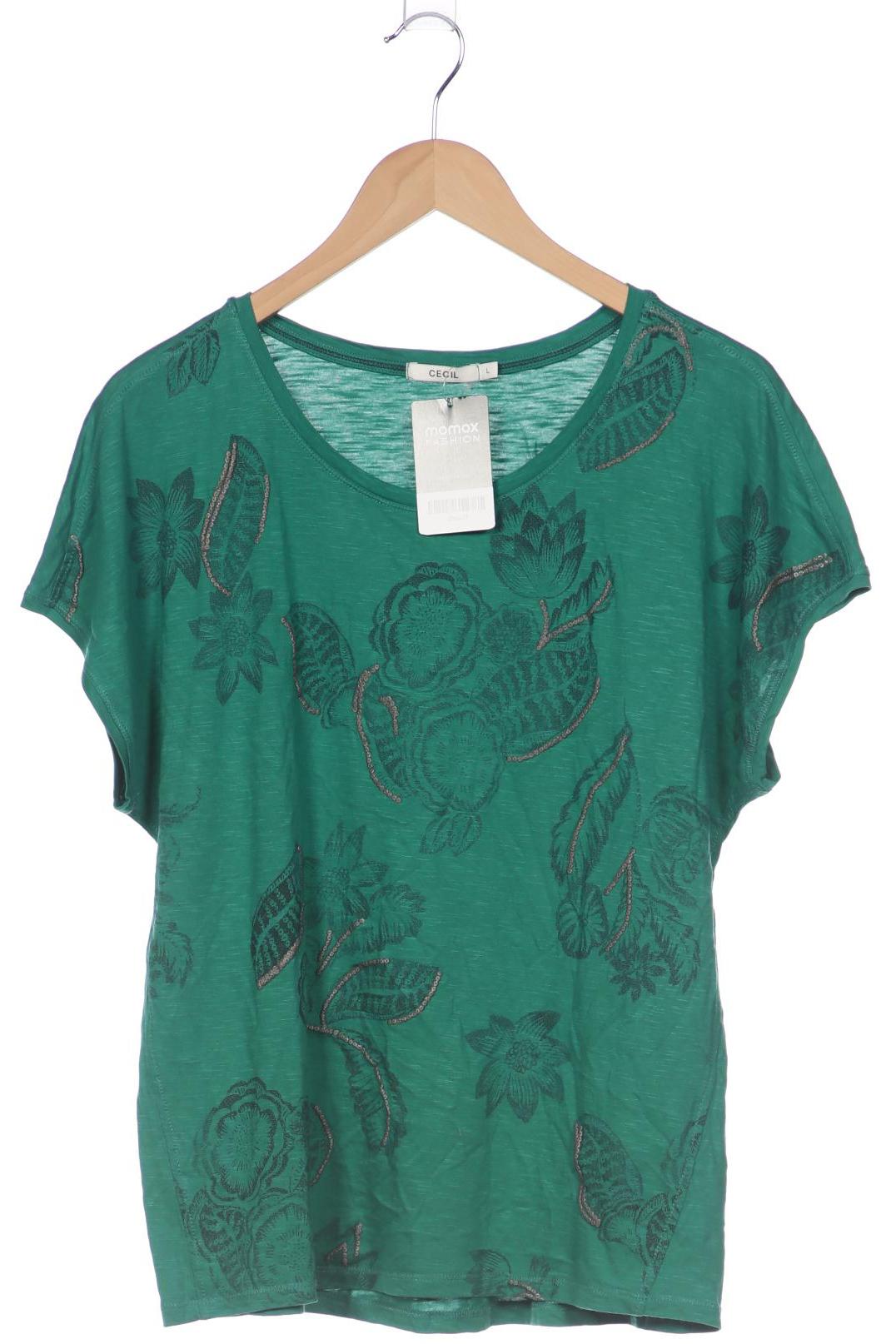 

Cecil Damen T-Shirt, grün, Gr. 42
