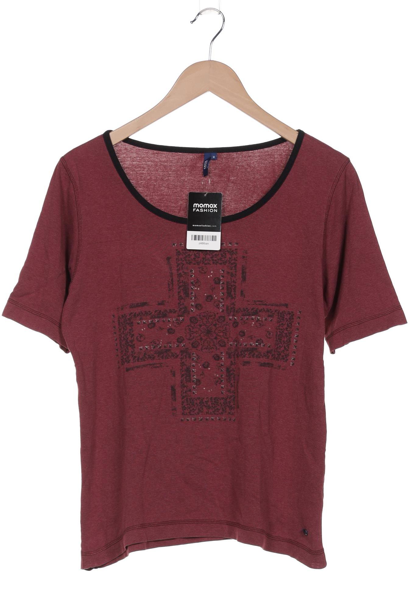 

Cecil Damen T-Shirt, bordeaux, Gr. 38