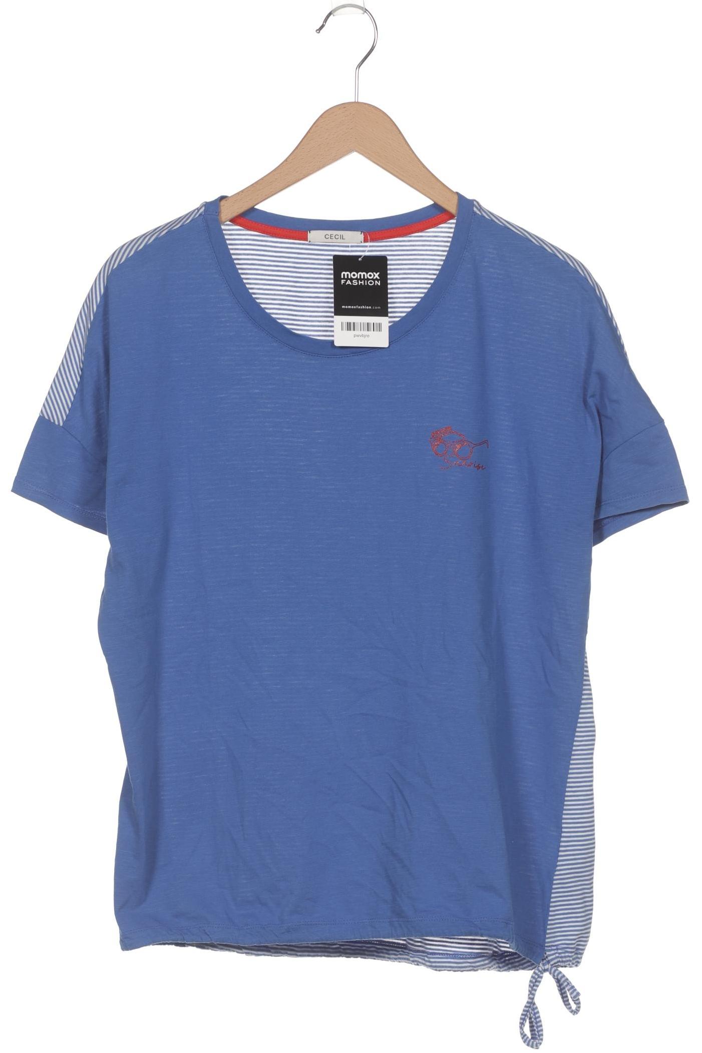

Cecil Damen T-Shirt, blau, Gr. 44