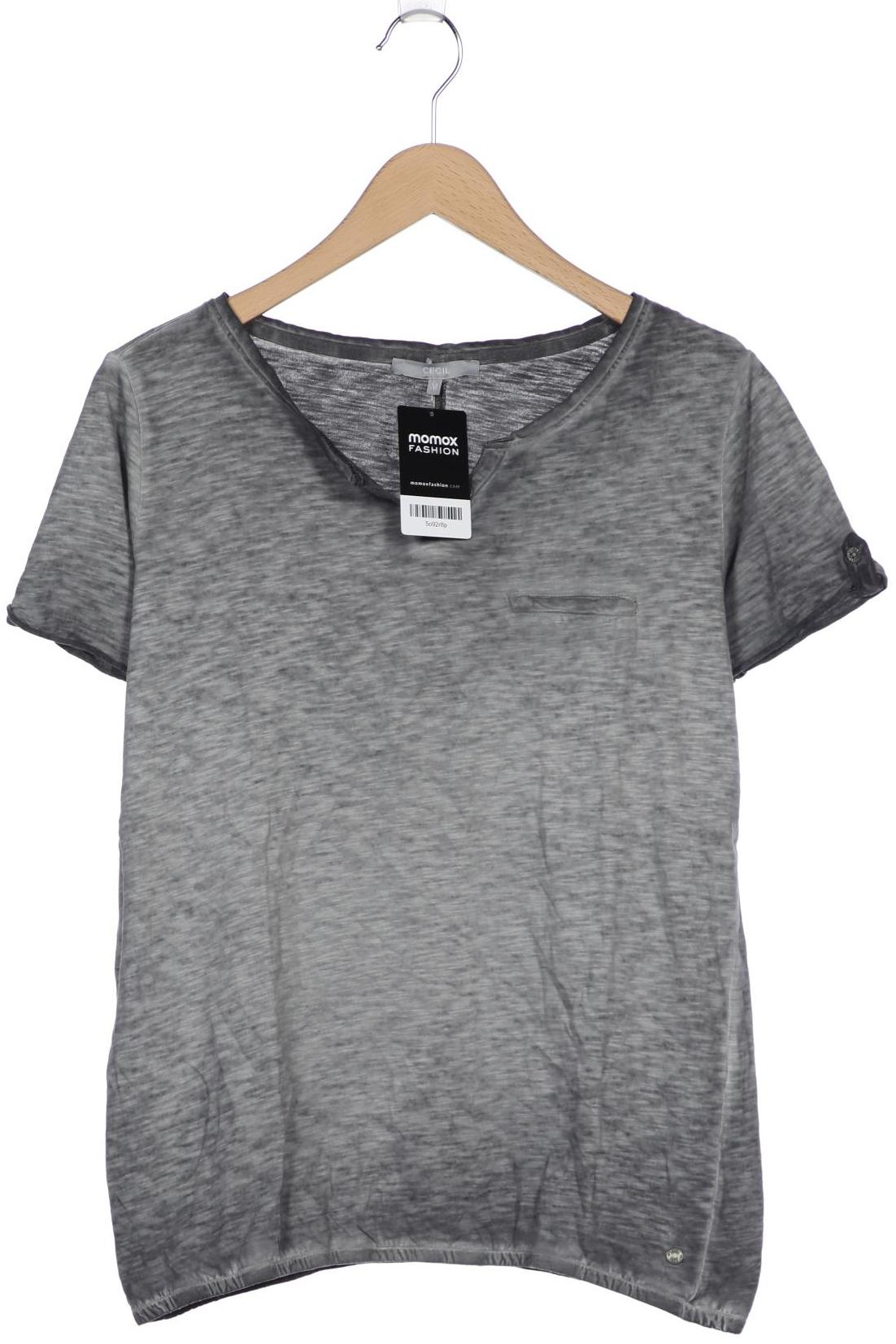 

Cecil Damen T-Shirt, grau, Gr. 38