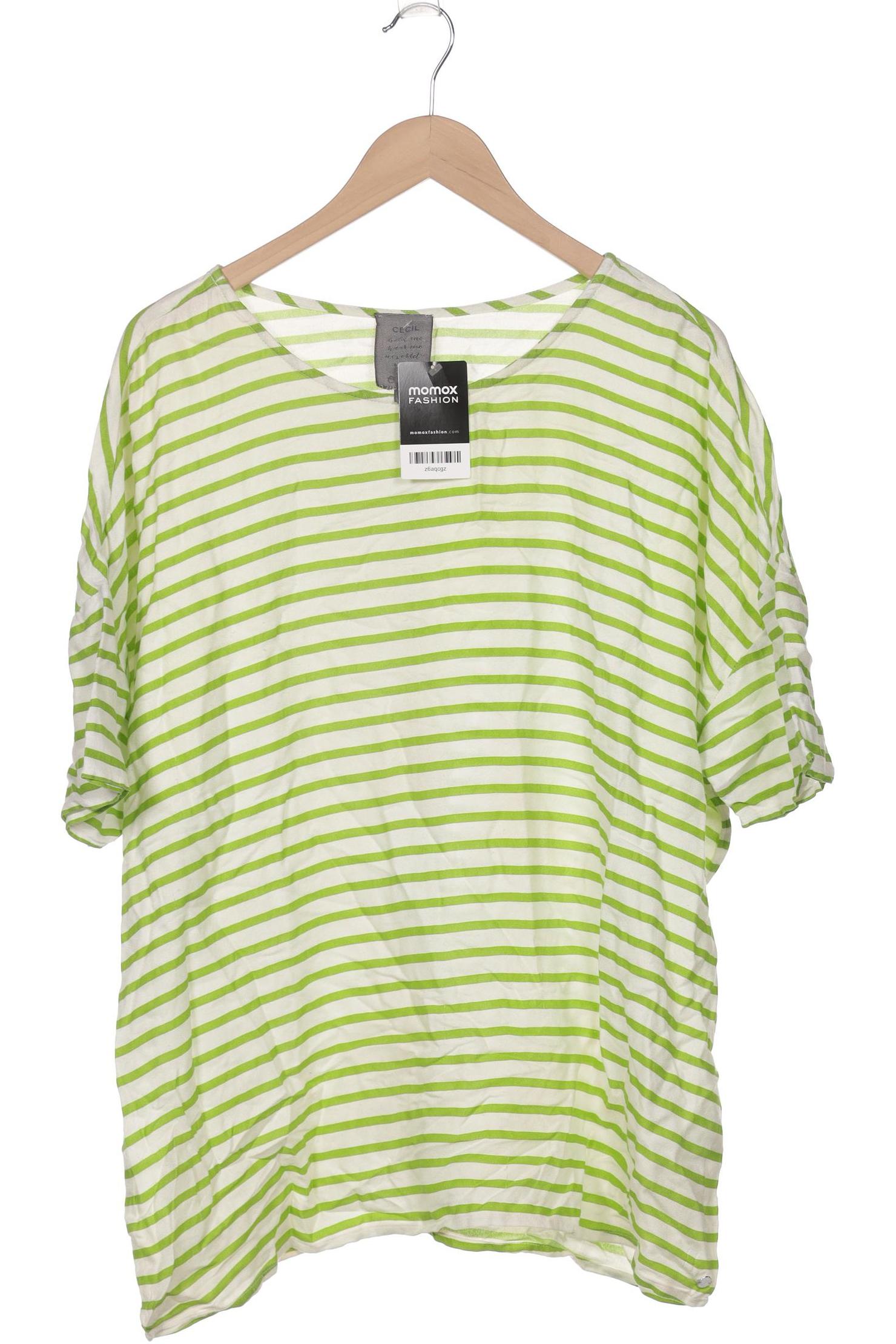 

Cecil Damen T-Shirt, hellgrün, Gr. 44