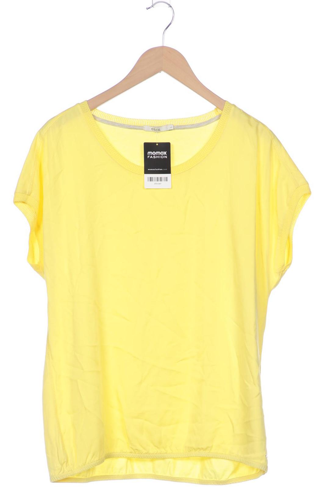 

Cecil Damen T-Shirt, gelb, Gr. 42