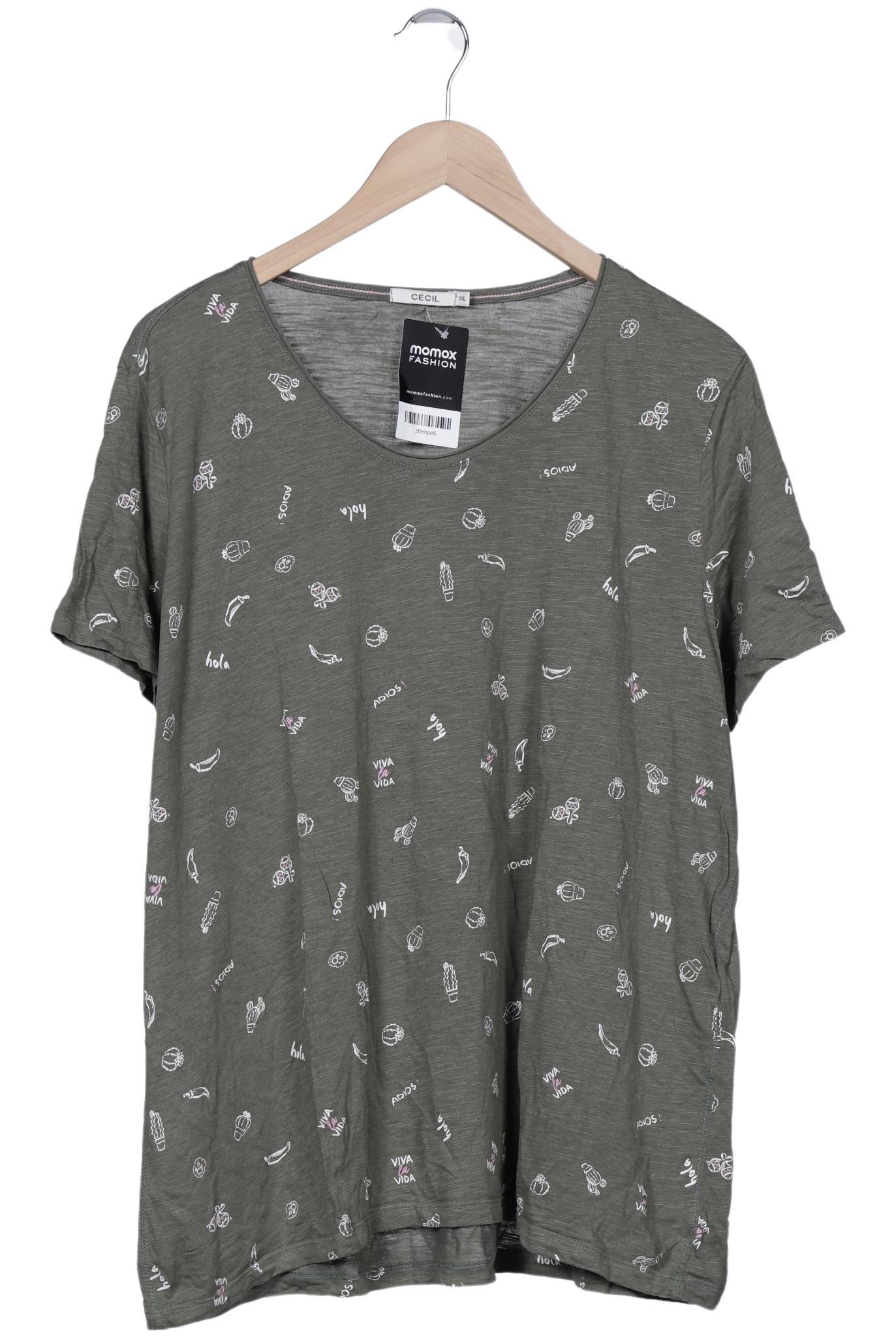 

Cecil Damen T-Shirt, grün, Gr. 46